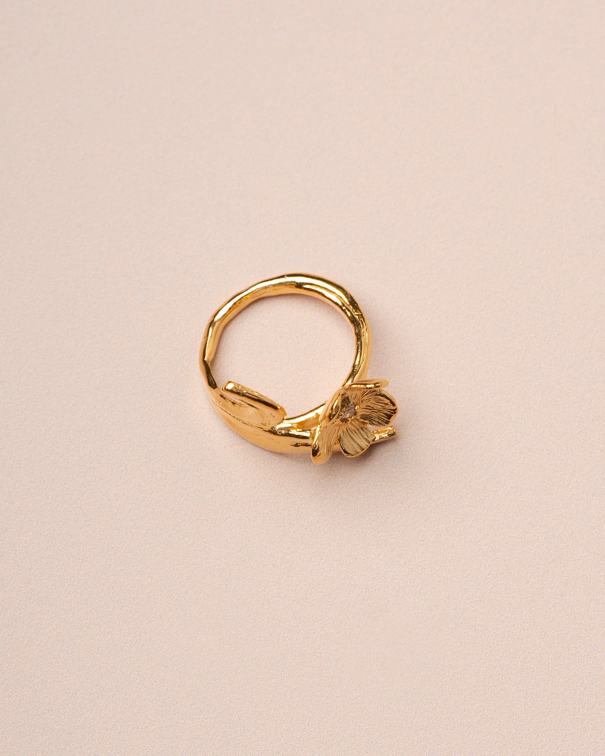 Ring Flower Ring Gold - Image 3