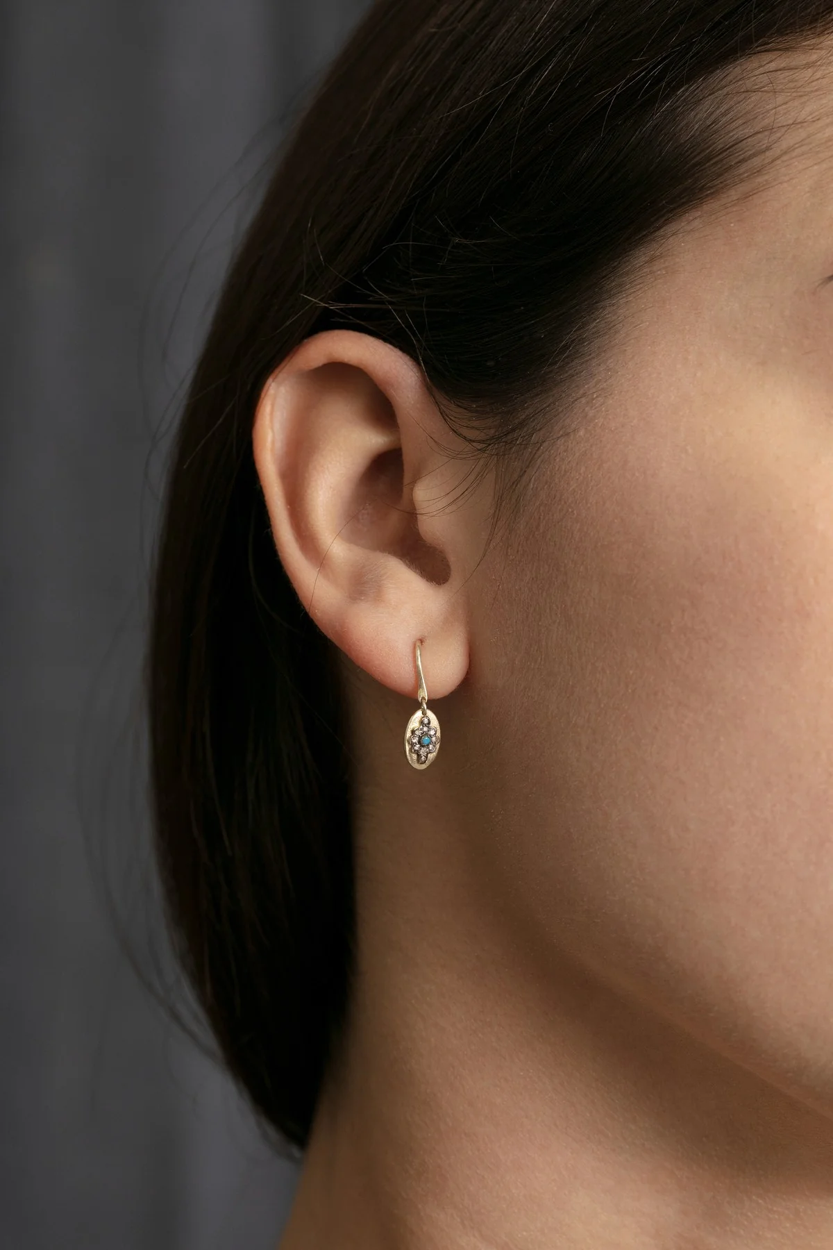 Earring Liby D Turquoise - Image 3