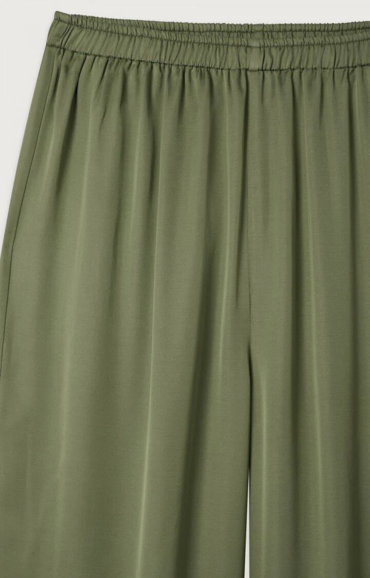 Women's Trousers Lightweight Silky Fabric - Eucalyptus - Image 2