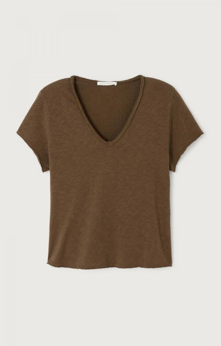 Unisex T-Shirt 100% Combed Cotton Jersey - Chataignier Chataignier-V - Image 6