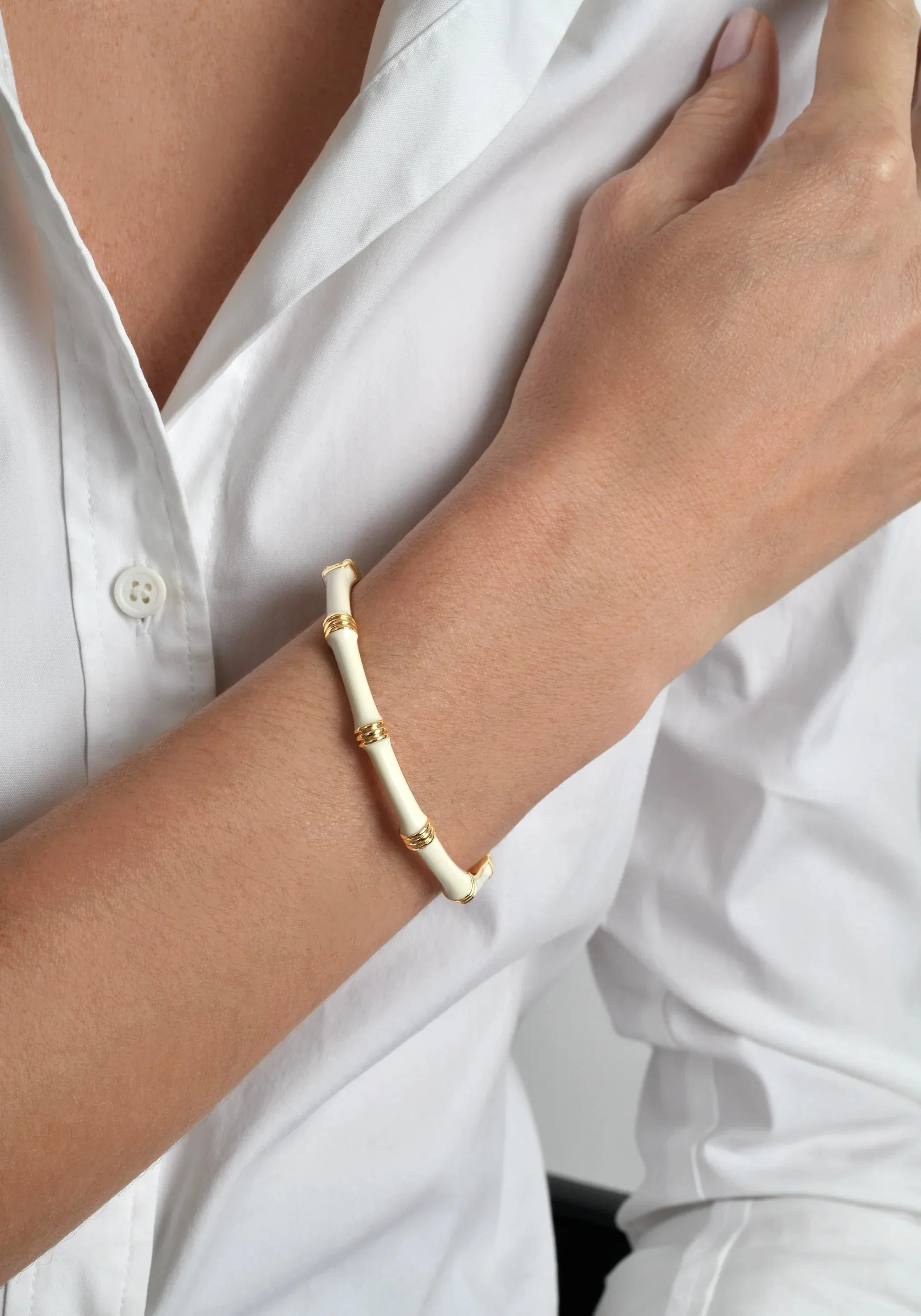 Bangle Bamboo E Hin Ban Creme - Image 3