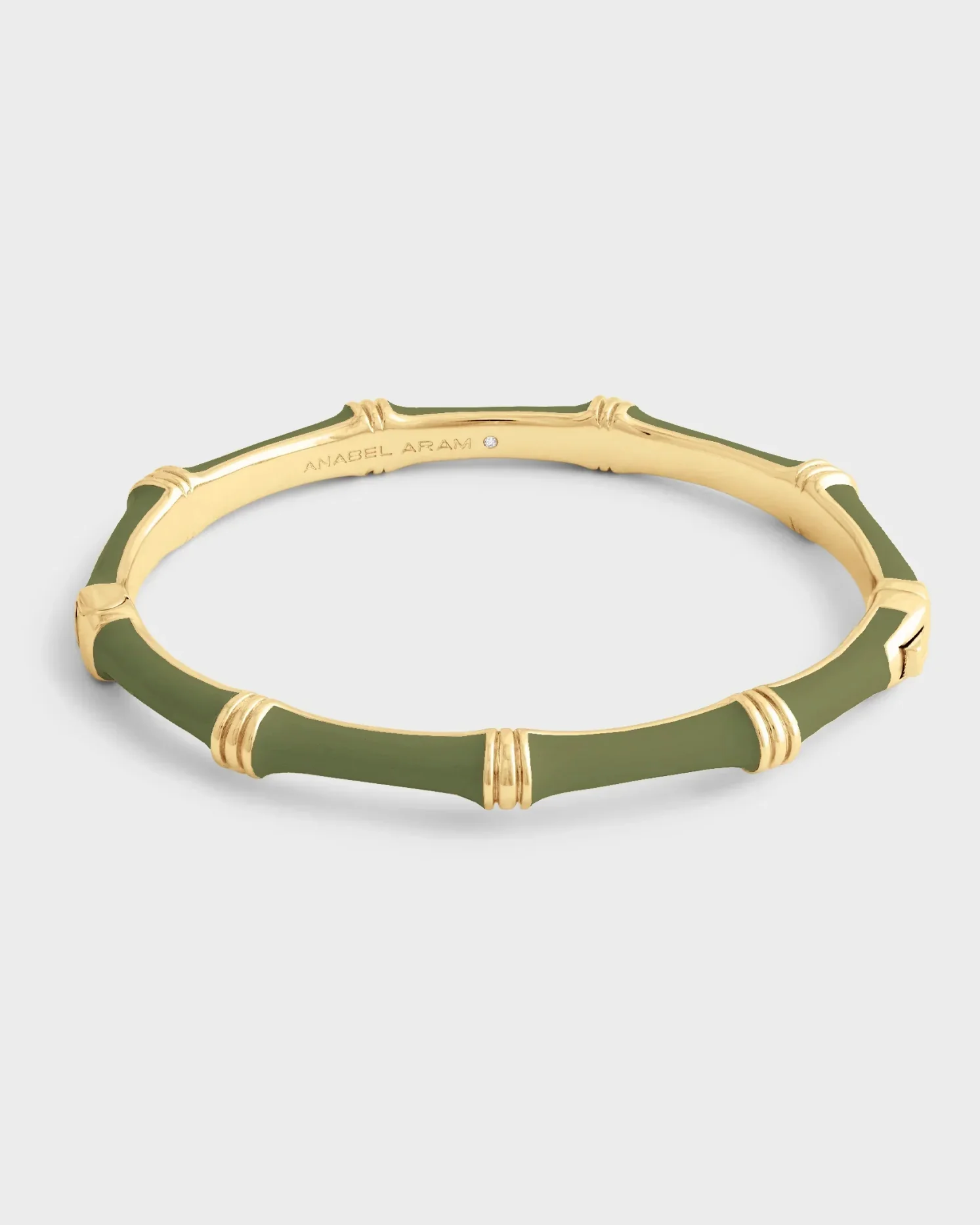 Bangle Bamboo E Hin Ban Olive-Green