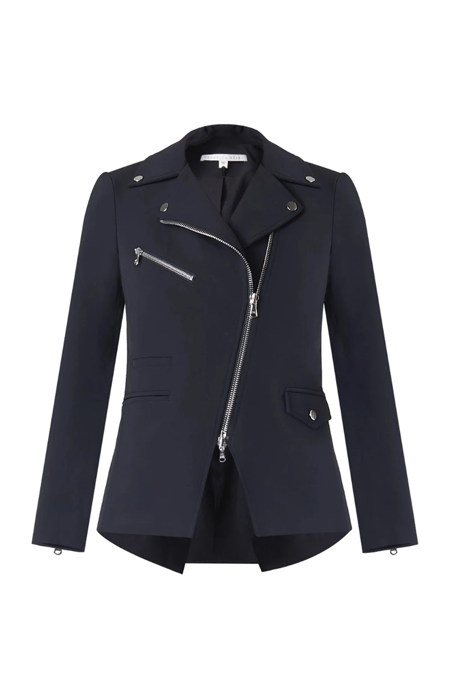 Asymmetric Biker Jacket - Image 3