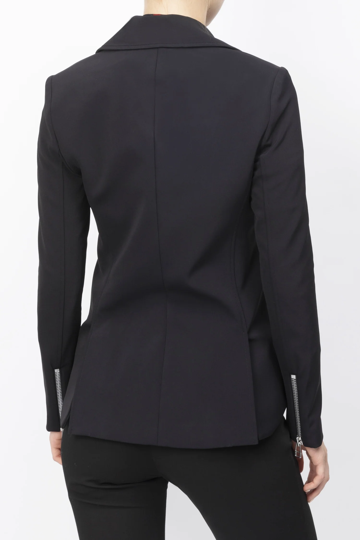 Asymmetric Biker Jacket - Image 4