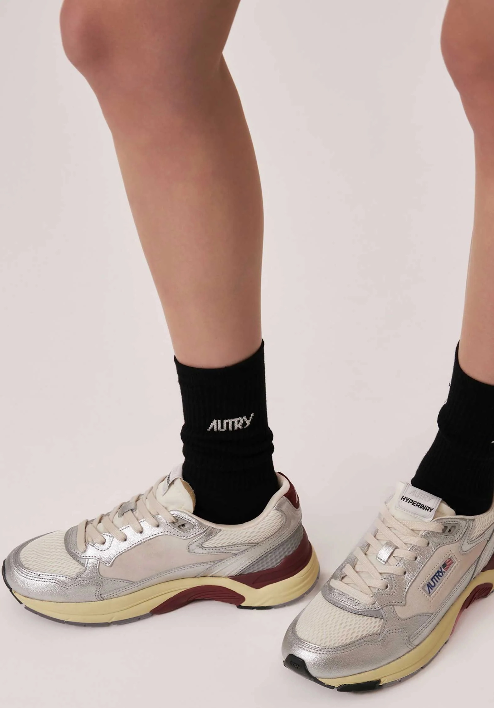 Sneaker Hyperway Low Em Silver-Syrah - Image 2