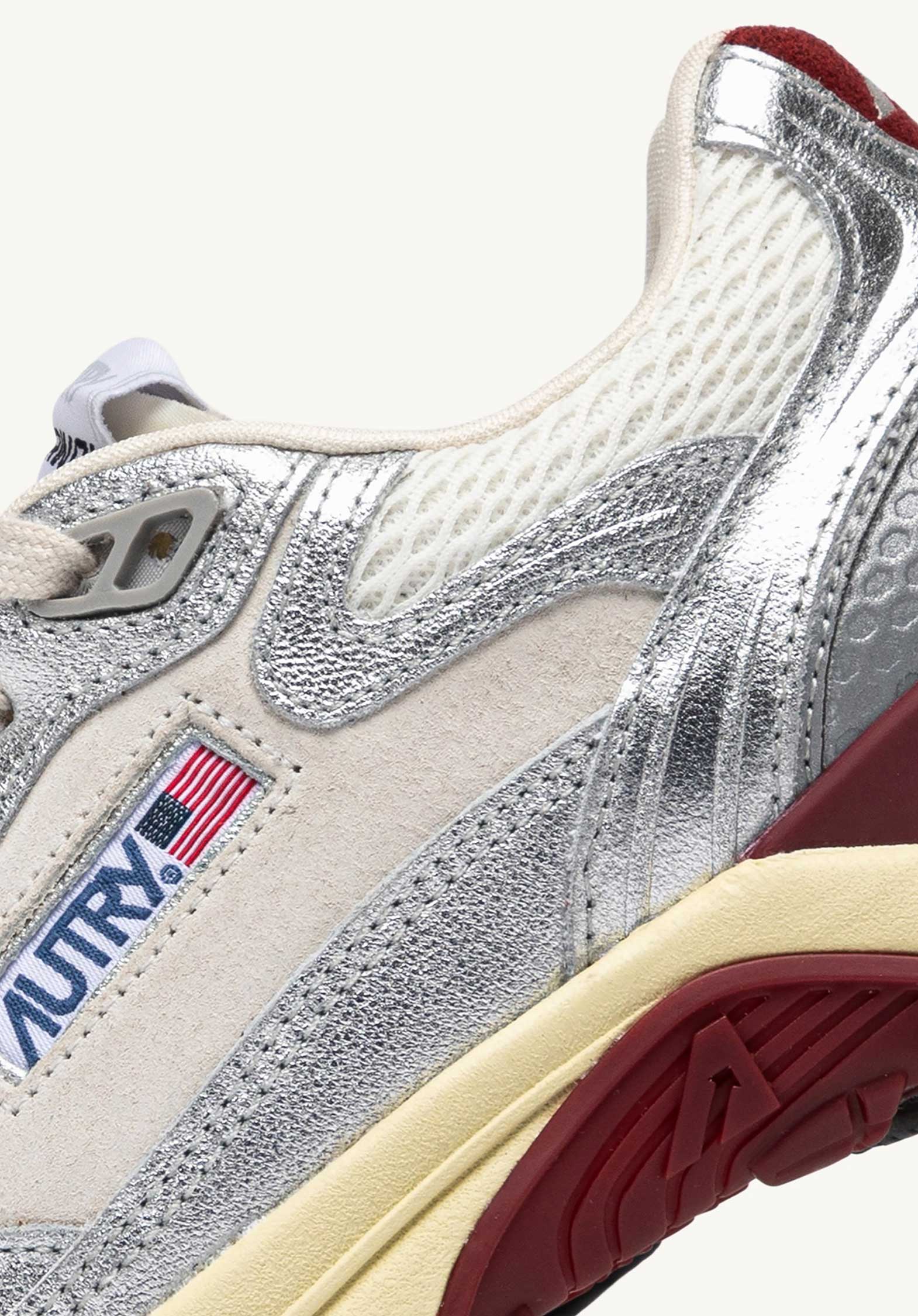 Sneaker Hyperway Low Em Silver-Syrah - Image 7