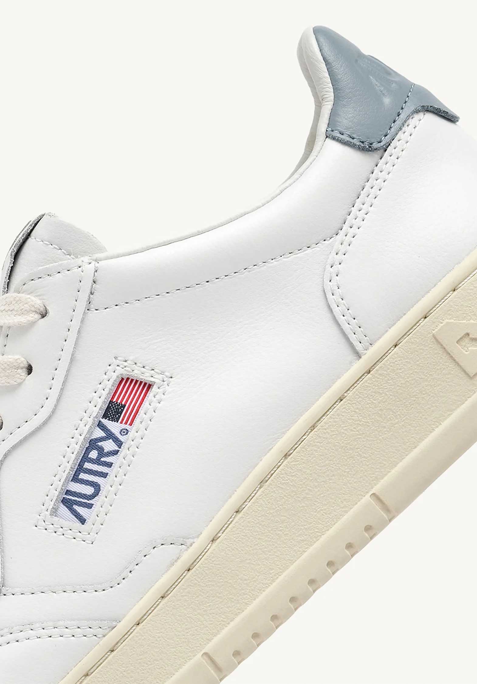 Sneaker Medalist Low Ll White-Silver-Blue - Image 2