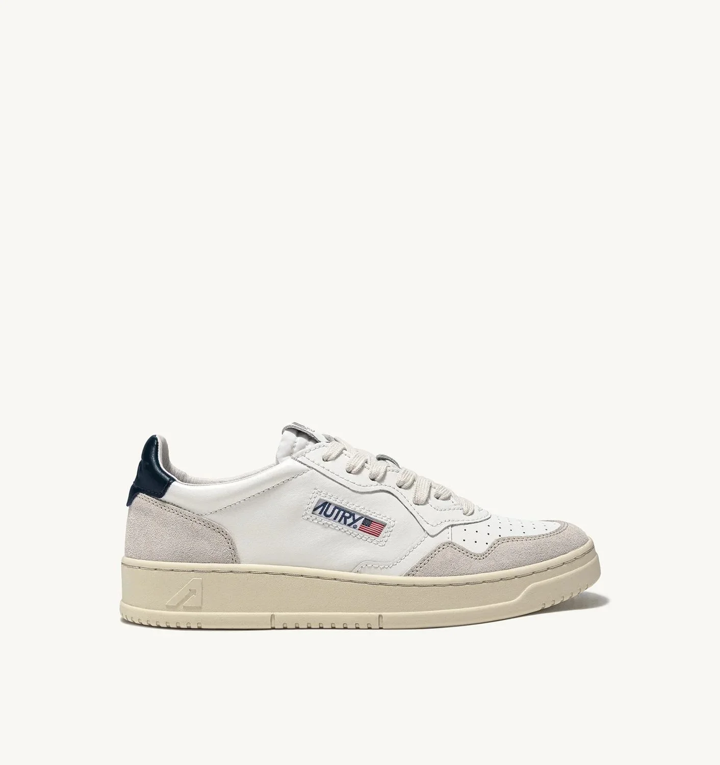 Sneaker Medalist Low Ls White-Black