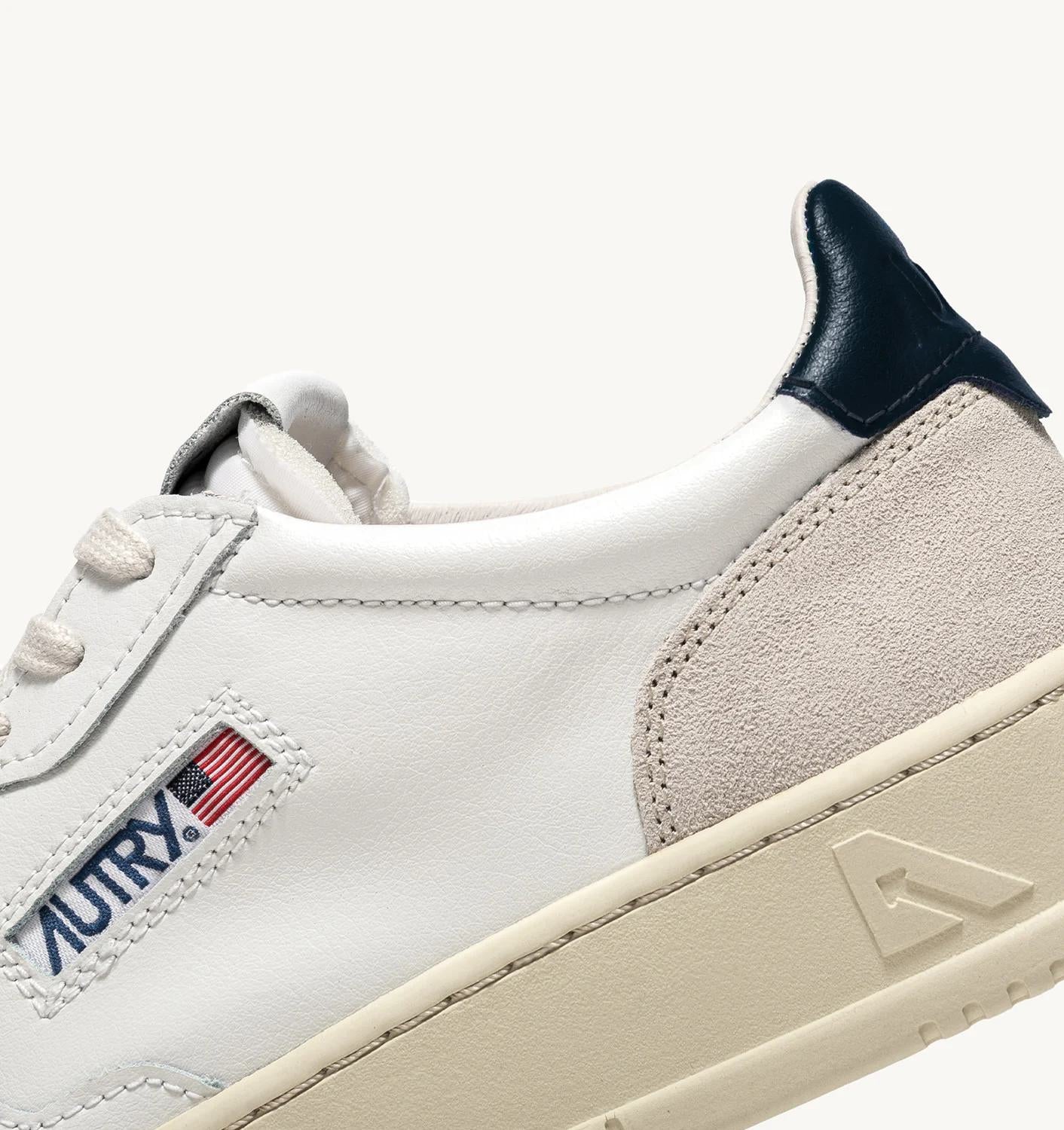 Sneaker Medalist Low Ls White-Black - Image 6