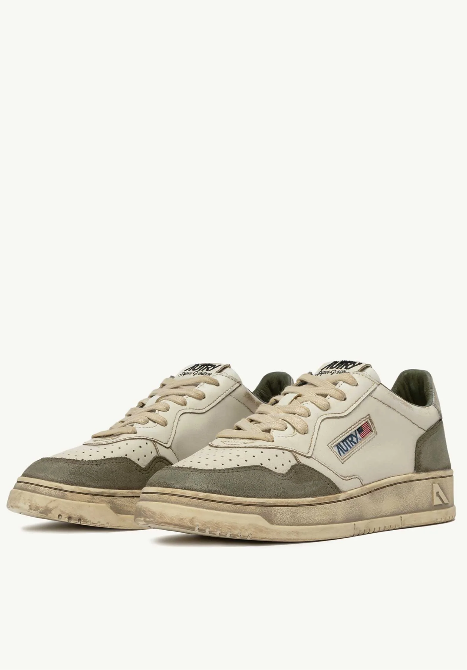 Sneaker Sup Vint Low Ls Lizard-Silver - Image 2
