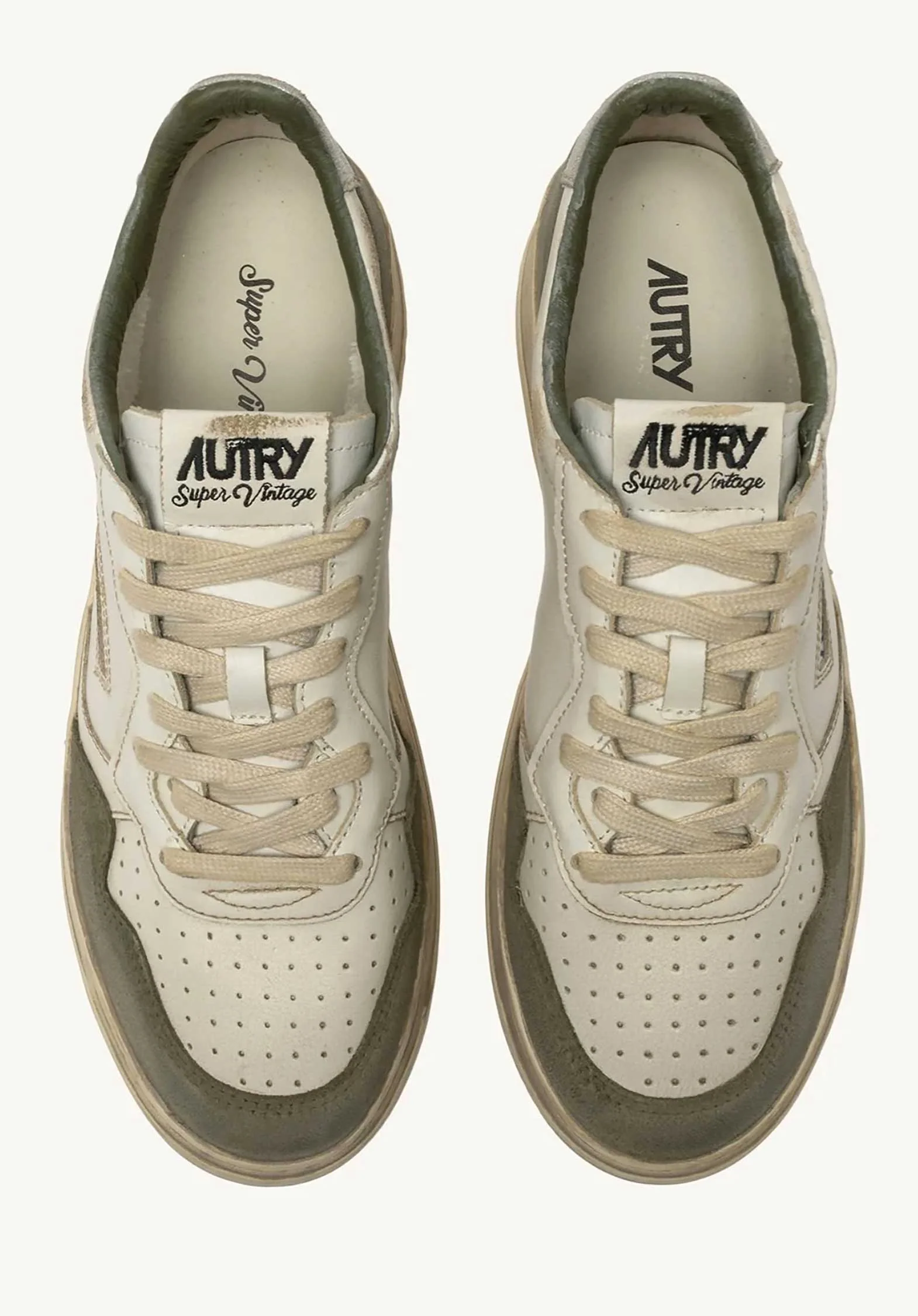Sneaker Sup Vint Low Ls Lizard-Silver - Image 5