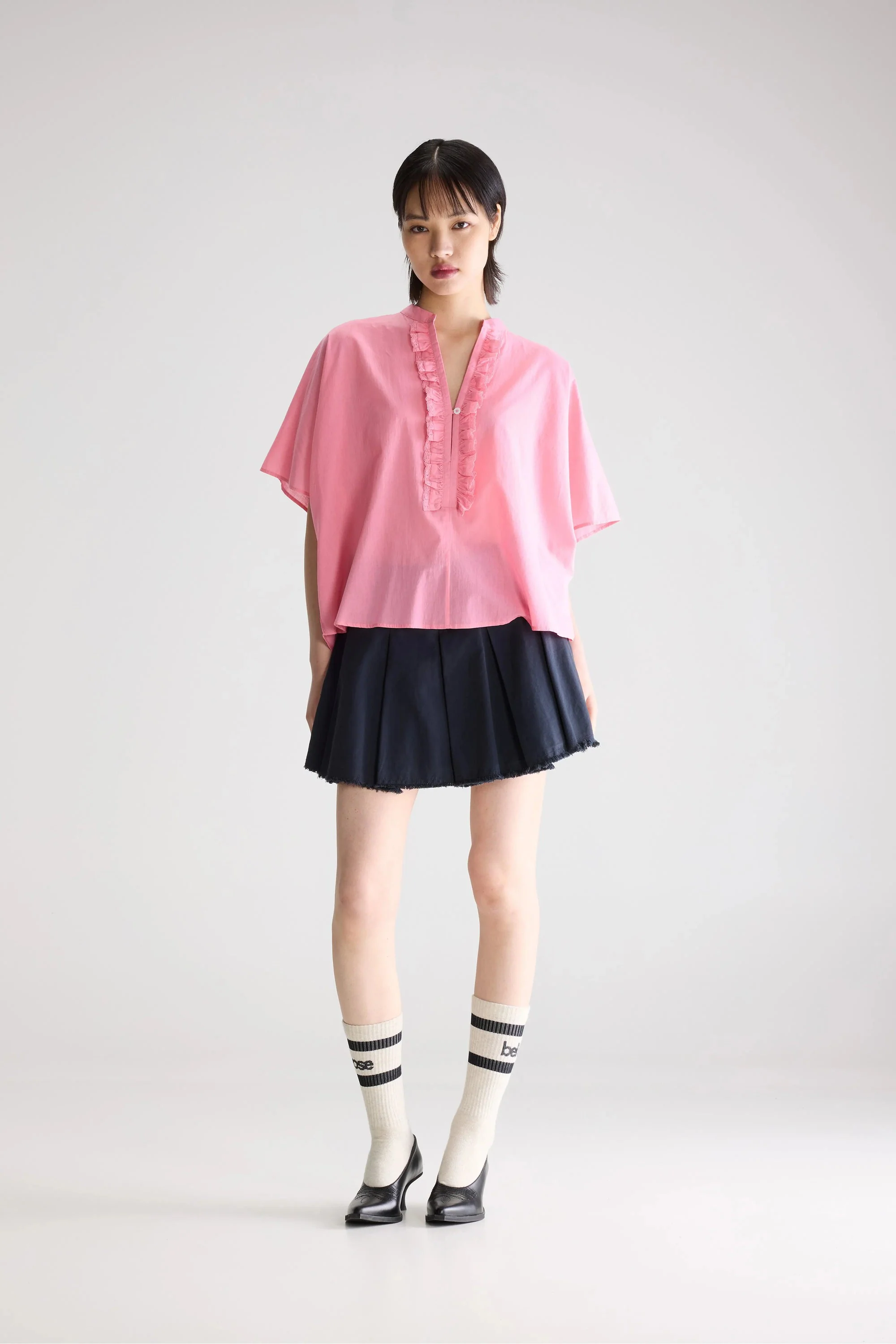 Blouse Dahlia R0747 Geranium - Image 2
