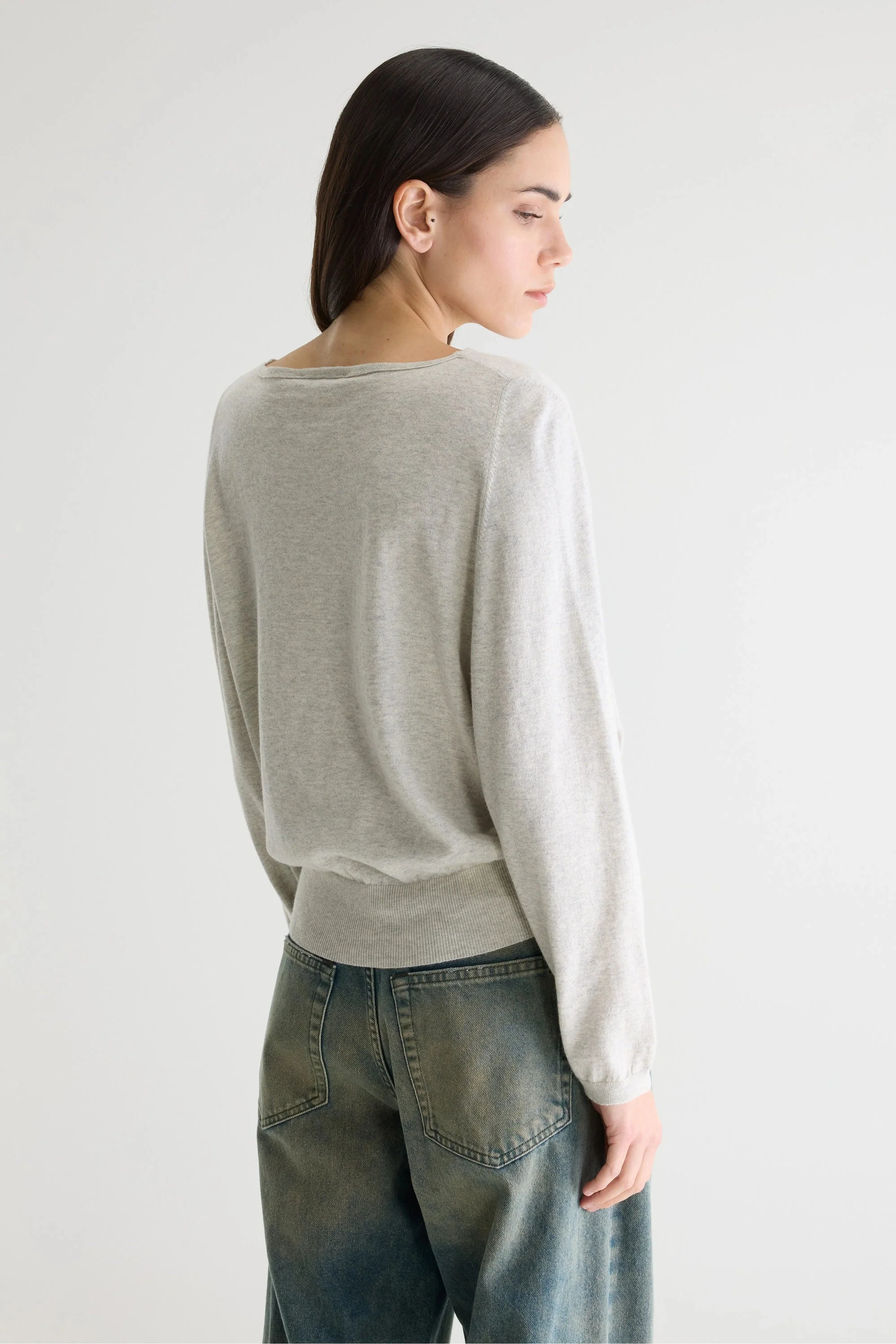Pullover Geros K1008u Oyster - Image 3