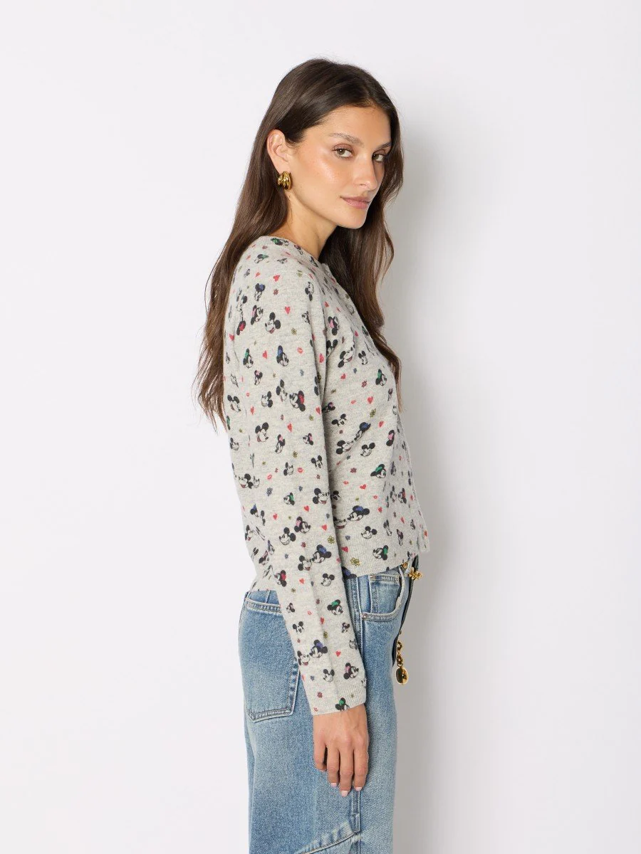 Cardigan 21mireya Light-Grey-Melange - Image 3