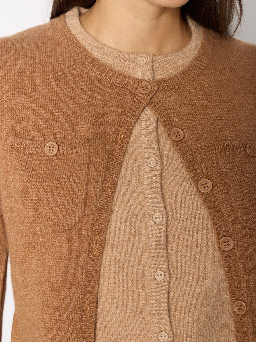 Cardigan 21mygigi Beige-Mix - Image 3