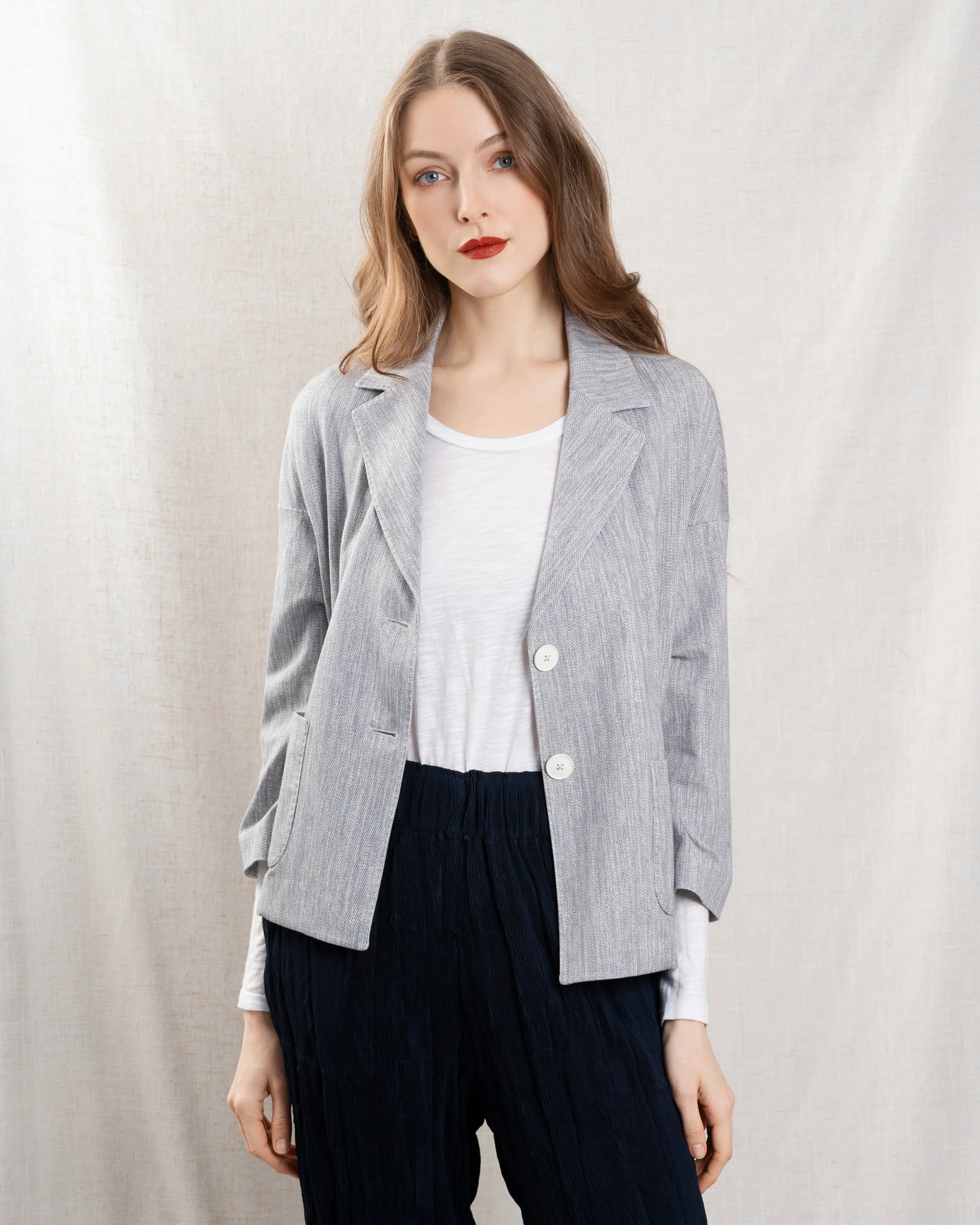 Jacket Fd3947 Grigio