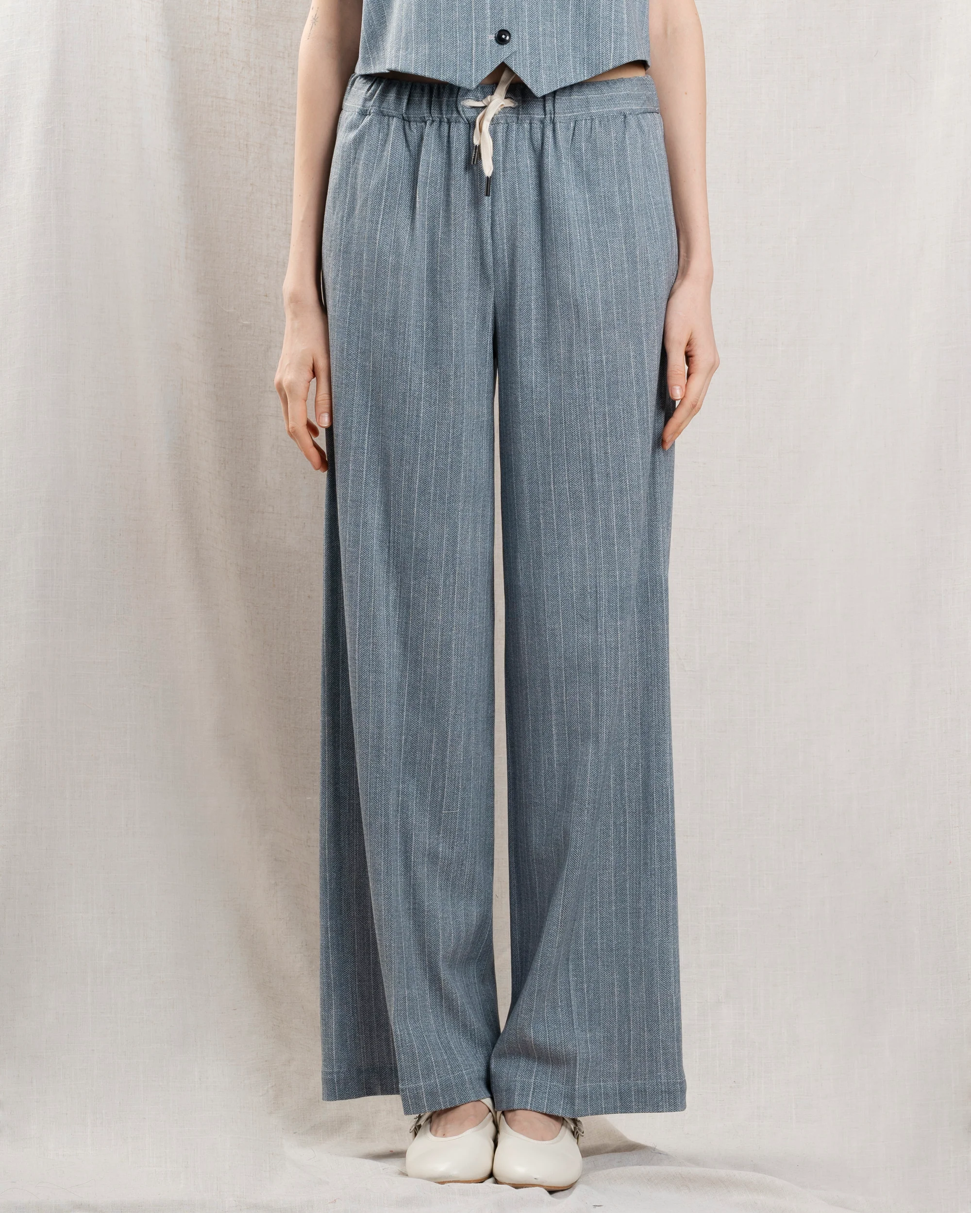 Pants Fd3922 Blu-Ls - Image 2