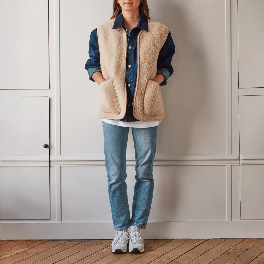 Vest Pepitko Beige - Image 2