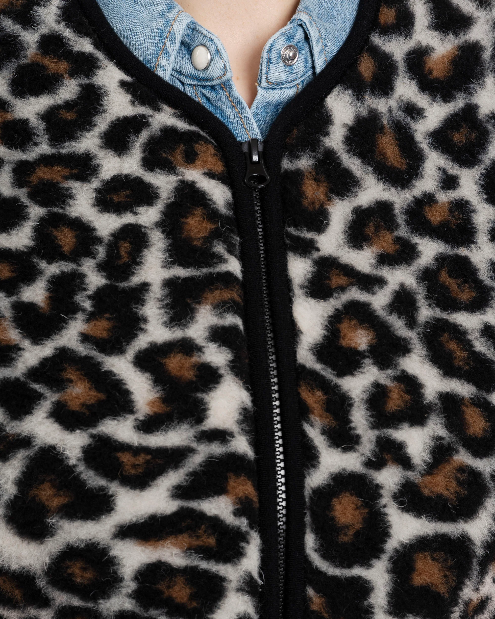 Vest Pepitko Pattern Leopard - Image 3