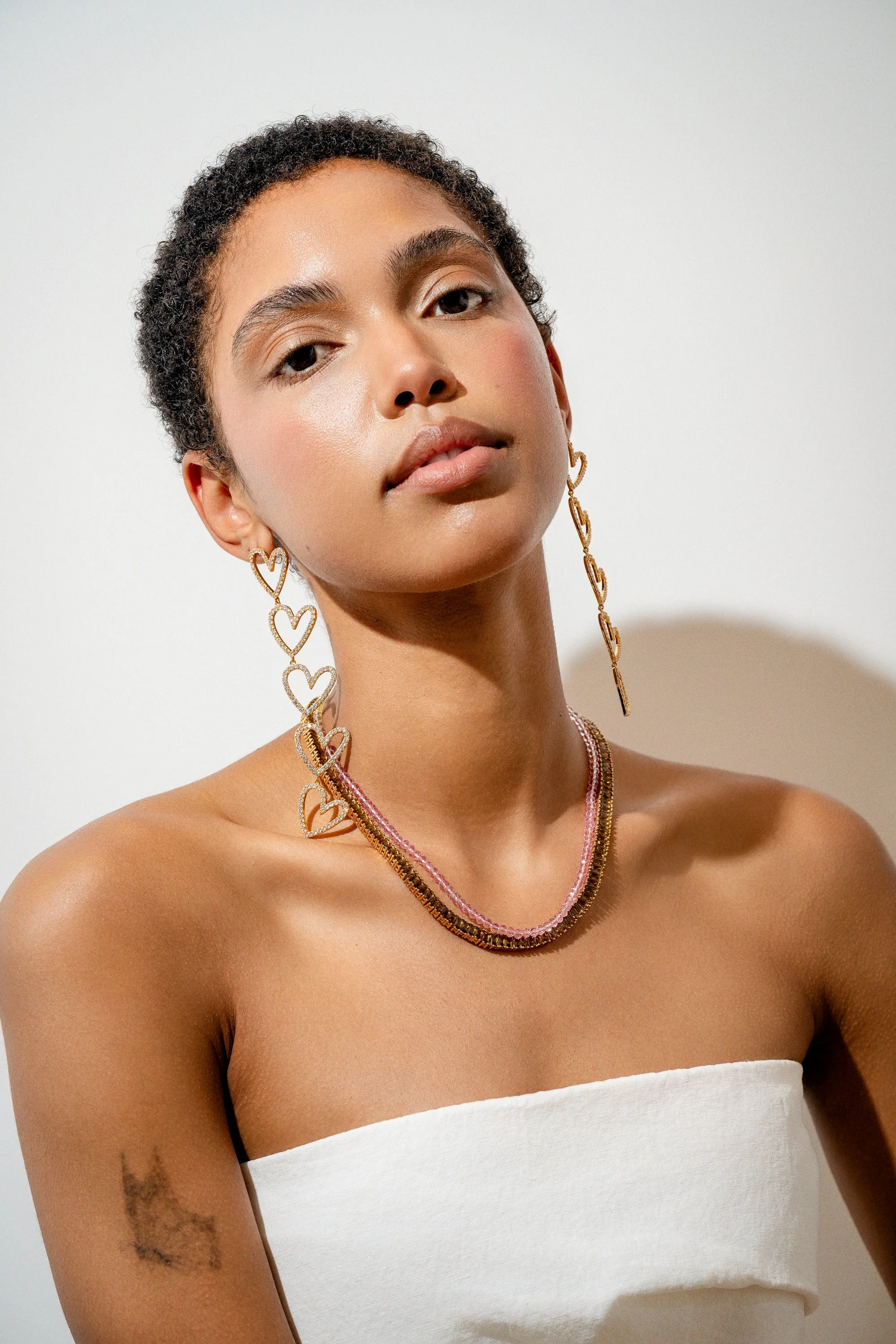 Earring Crush On Me Gold - Image 3