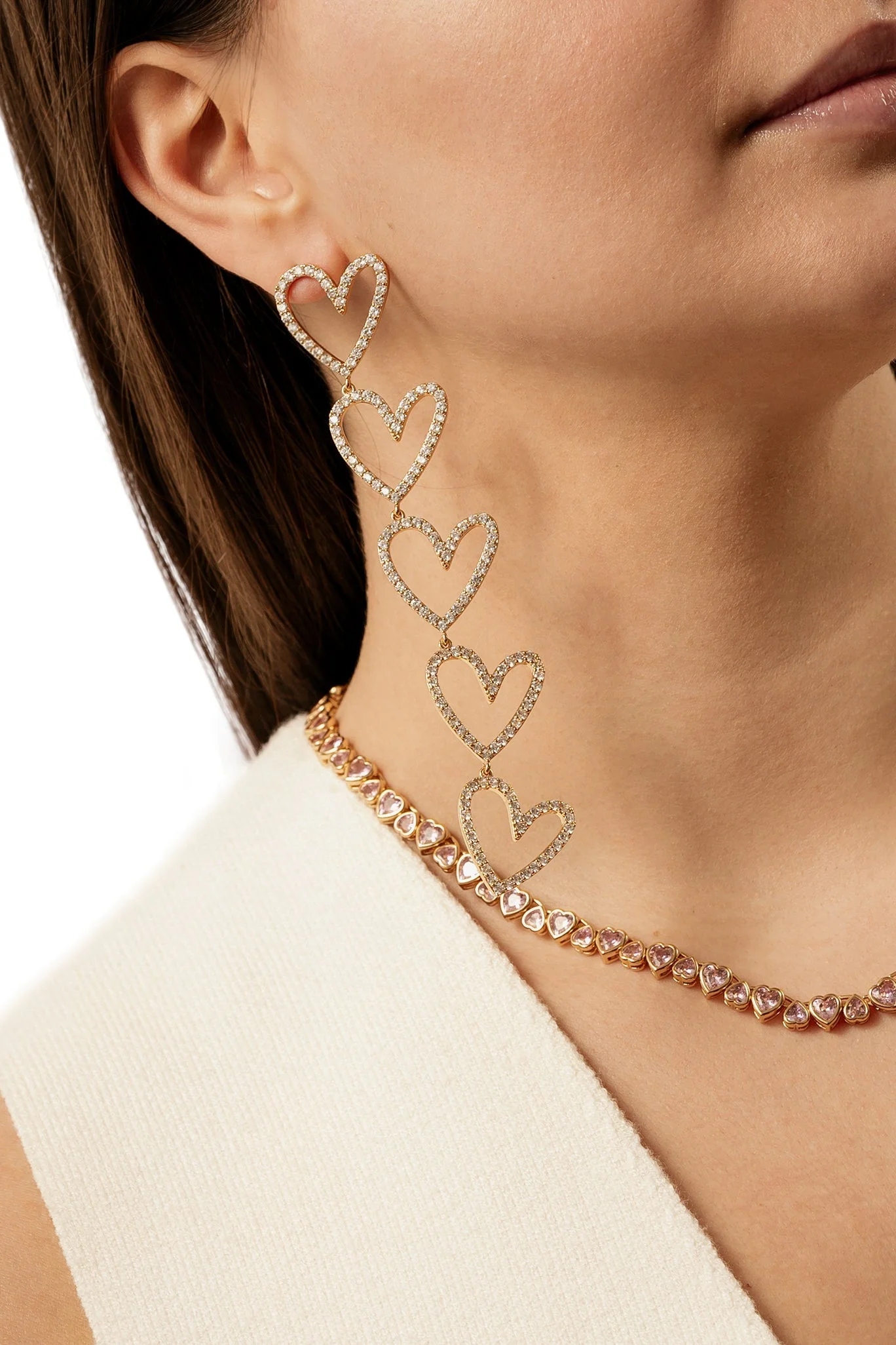 Earring Crush On Me Gold - Image 9