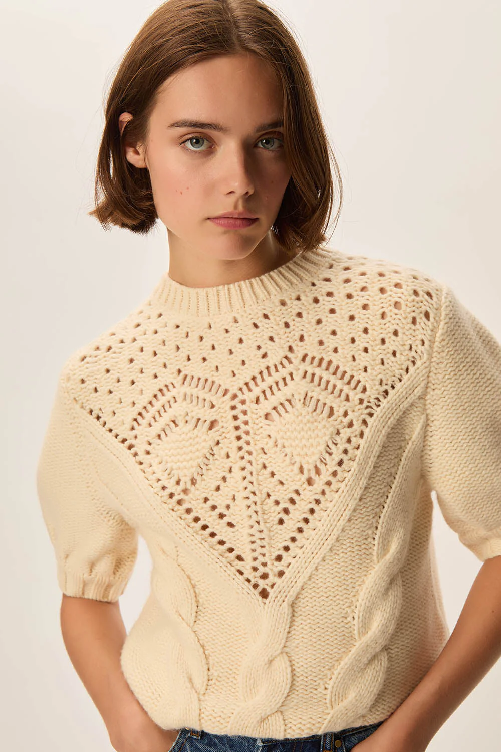 Pullover Doline Creme - Image 2