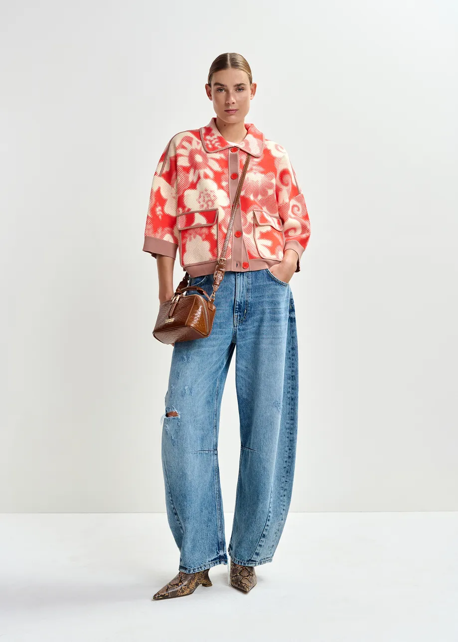Cardigan Joly Orange-Brulee - Image 5
