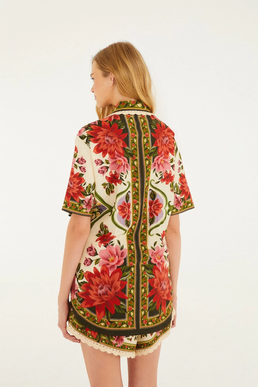 Shirt 344169 Floral-Paula-Black - Image 3