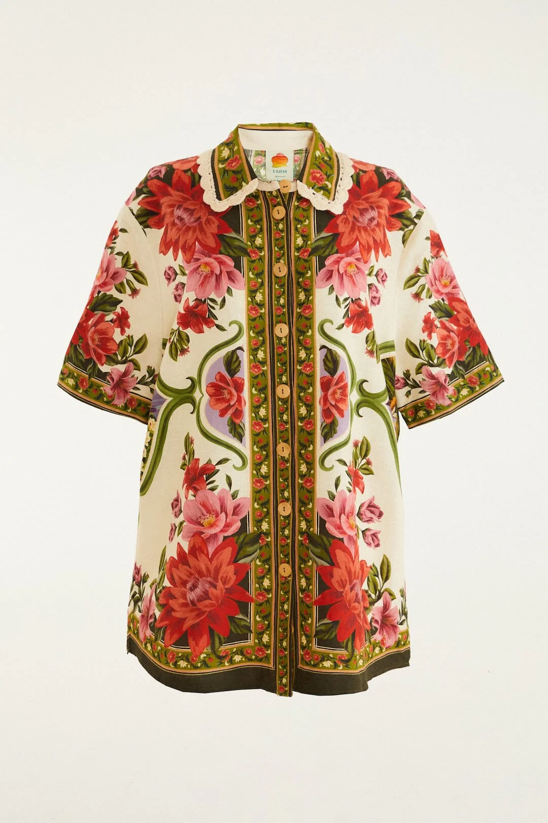 Shirt 344169 Floral-Paula-Black - Image 4