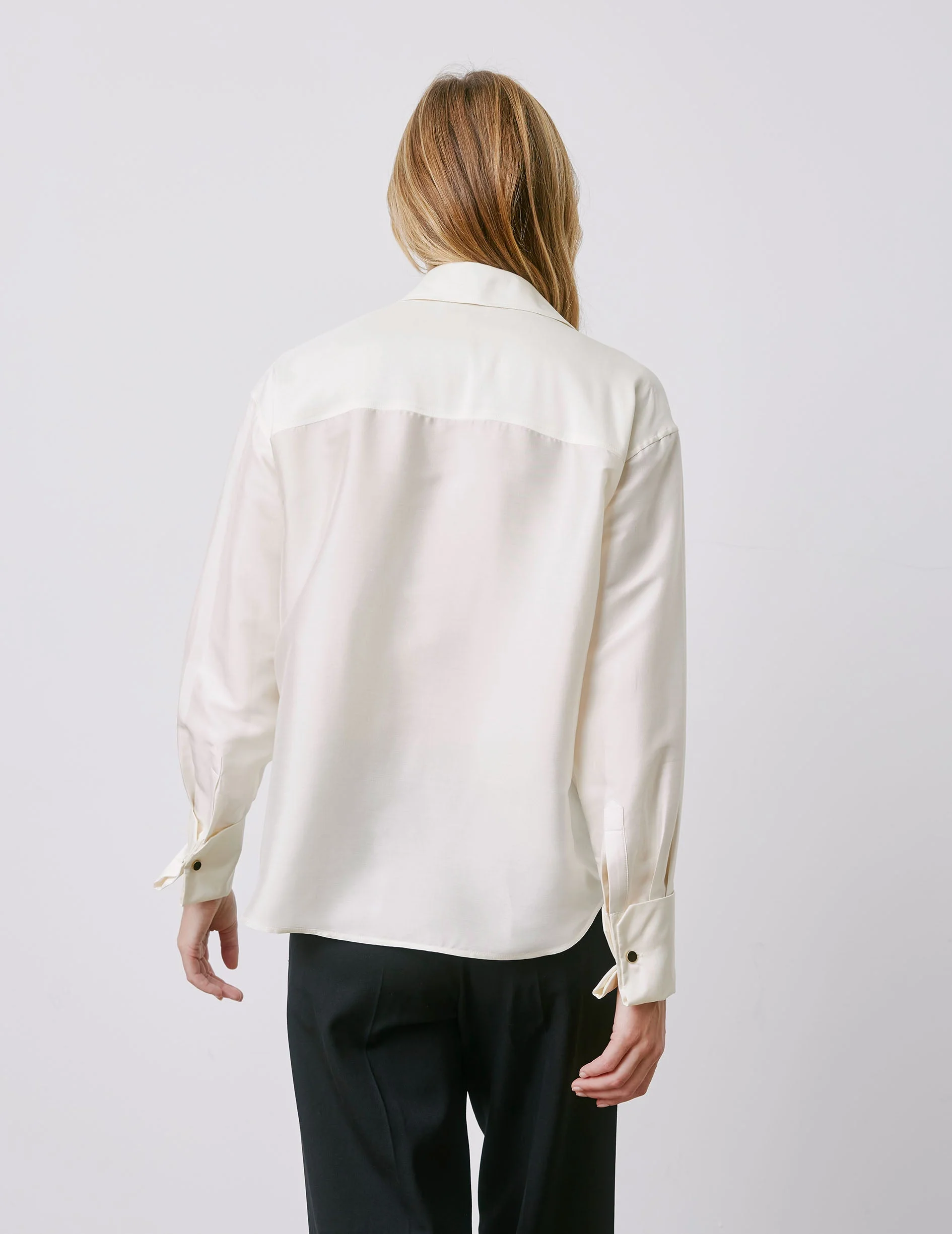 Shirt Irisa Cuffs Blanc - Image 3