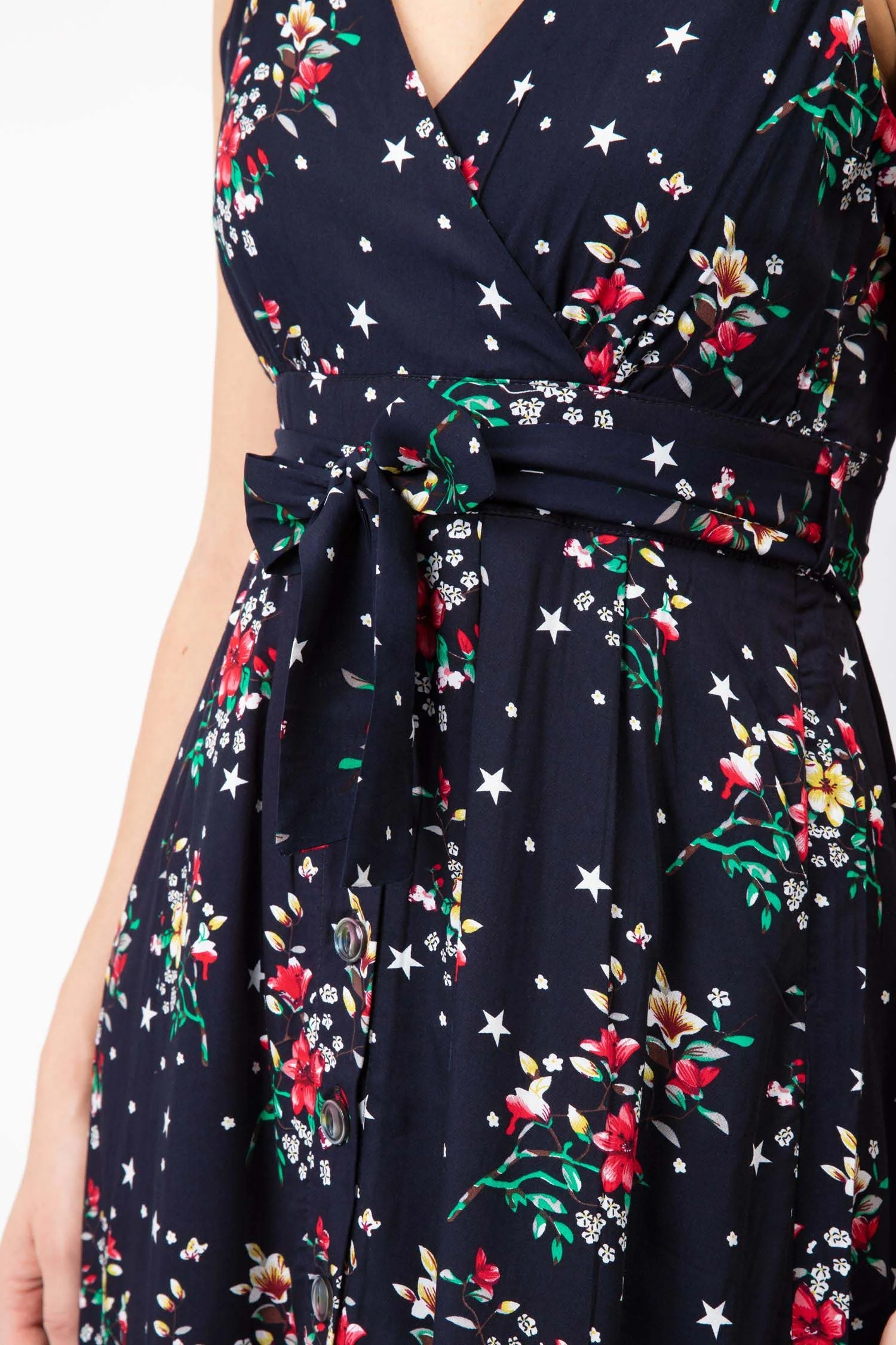 Floral Printed Dress - Image 4