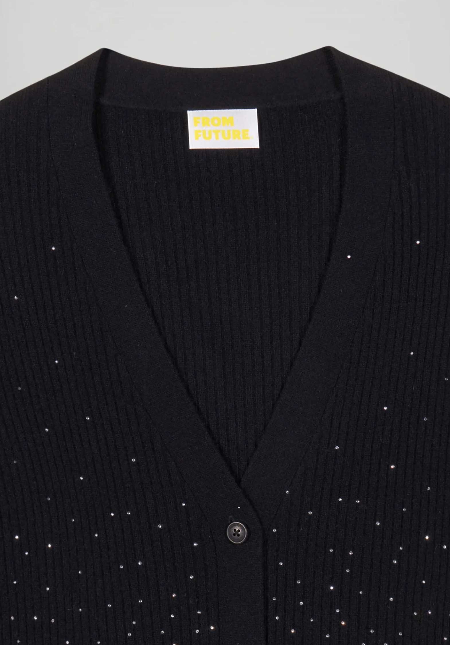 Cardigan 2501wpc03297 Noir - Image 4