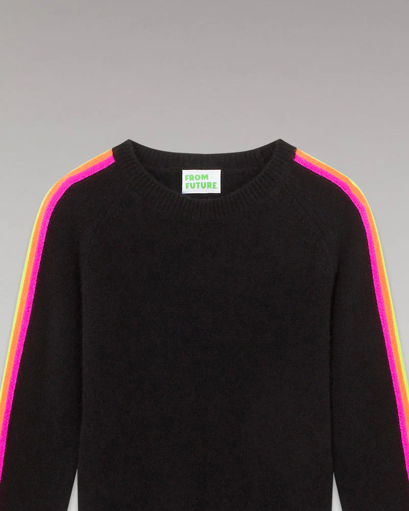 Pullover 2301wpr00094 1000-Noir - Image 2