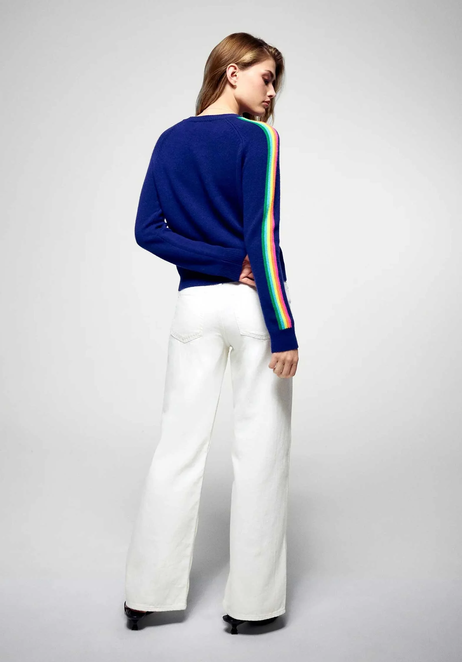 Pullover 2301wpr00094 Crown-Blue - Image 3