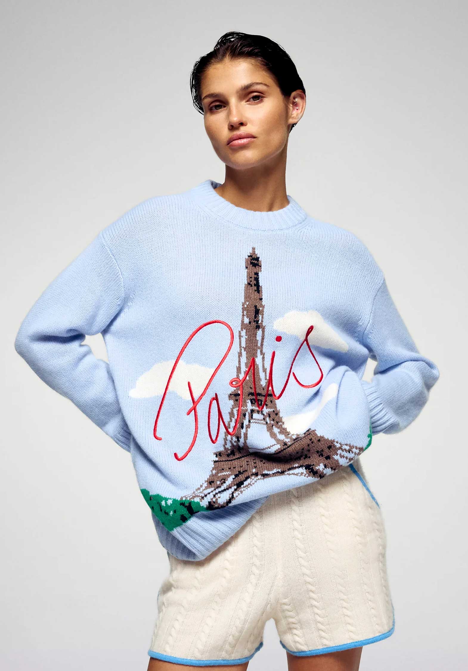 Pullover 2501wpr03278 Smooth-Blue