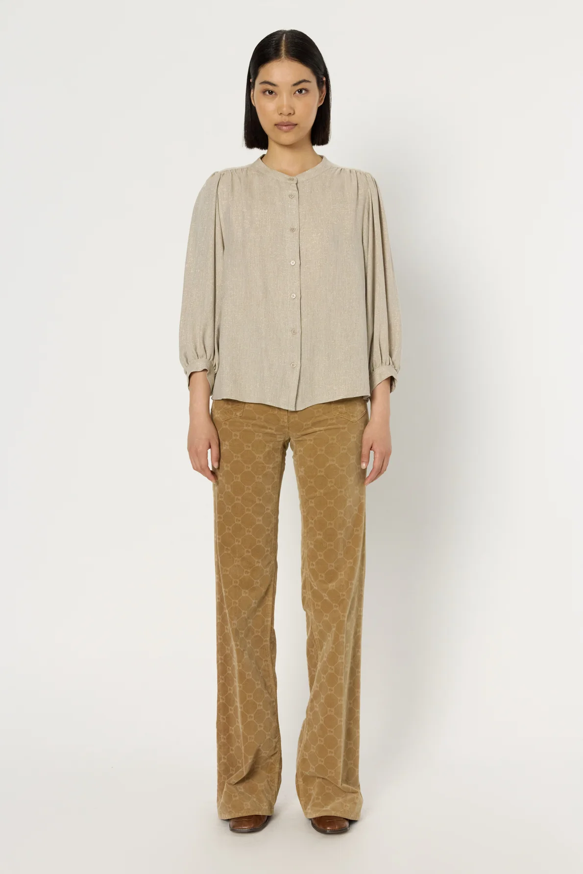 Blouse Dcc02c147 Beige - Image 3