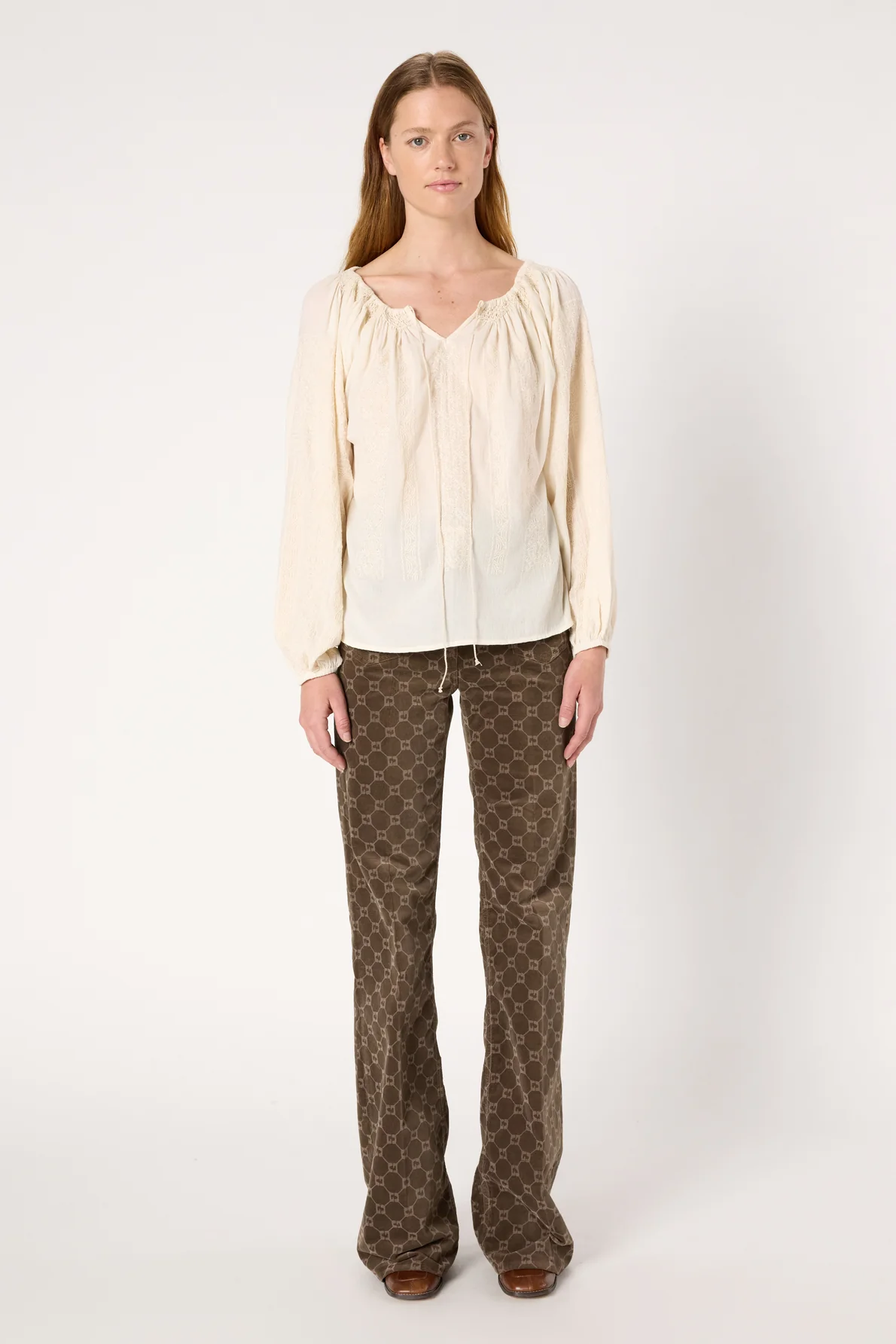 Blouse Dcc06c333 Ecru - Image 3
