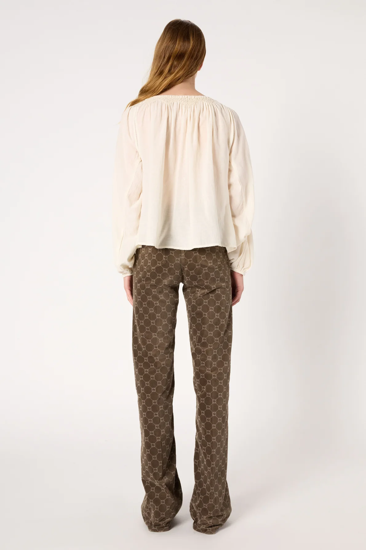 Blouse Dcc06c333 Ecru - Image 4