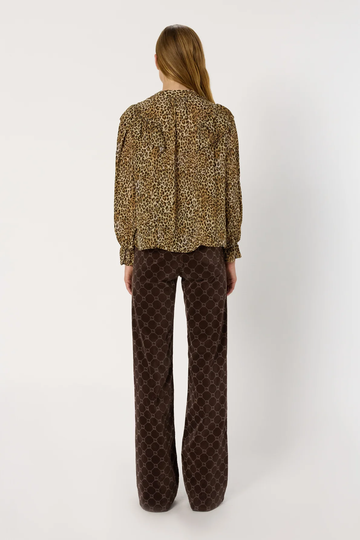 Blouse Dcc19c325 Brown - Image 3