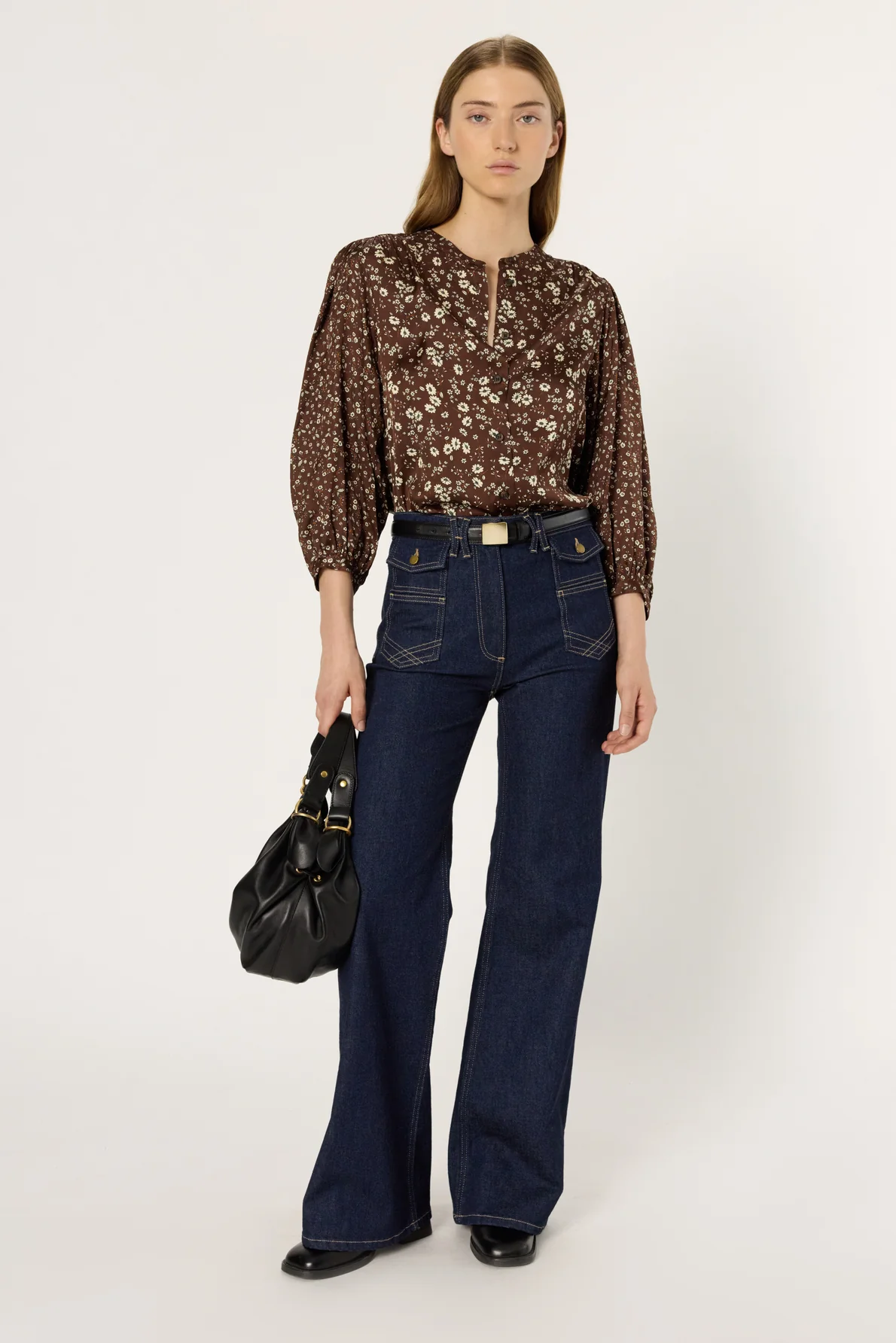 Blouse Dcc36c176 Brown - Image 7