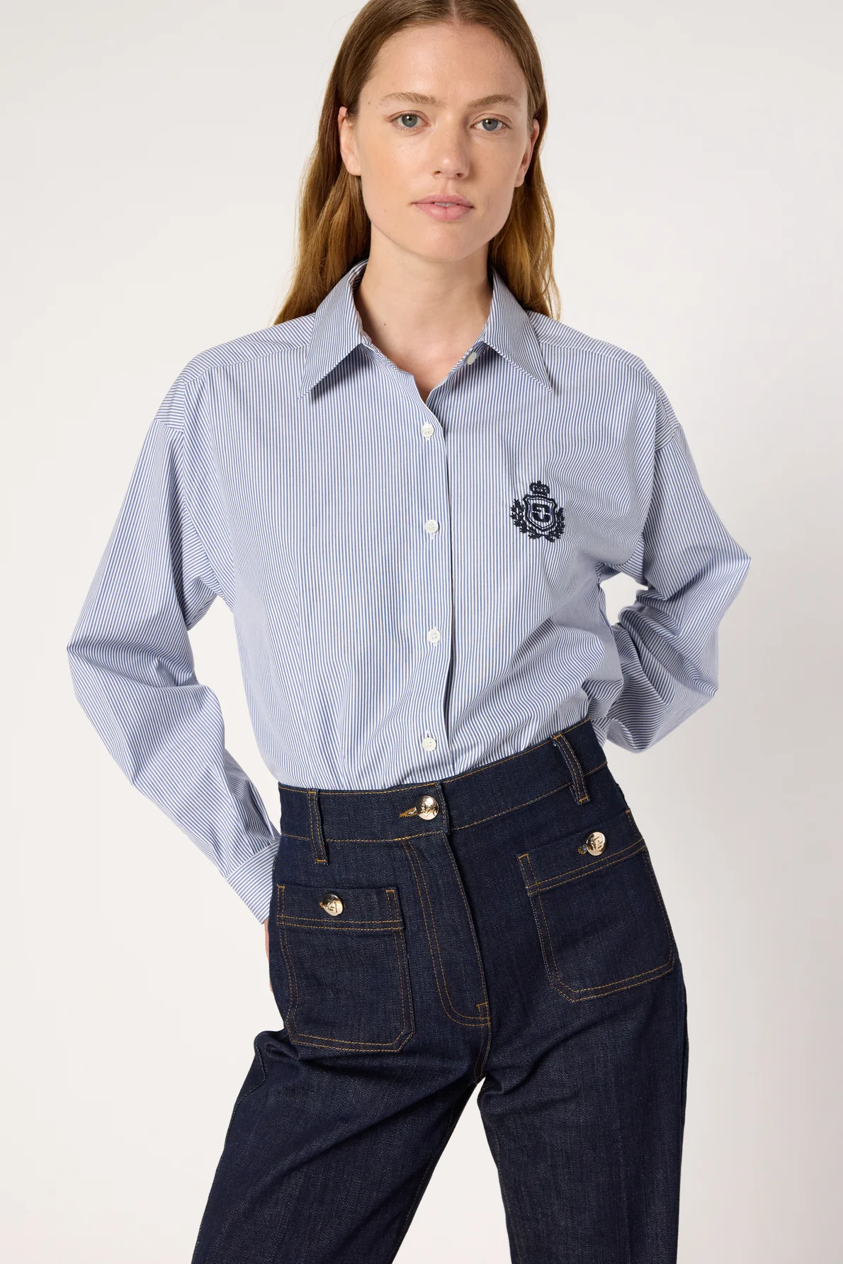 Blouse Dcc51c142 Blue - Image 2