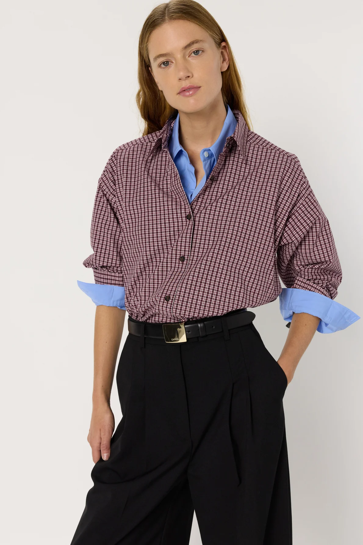 Blouse Dcc51c144 Redwine - Image 2