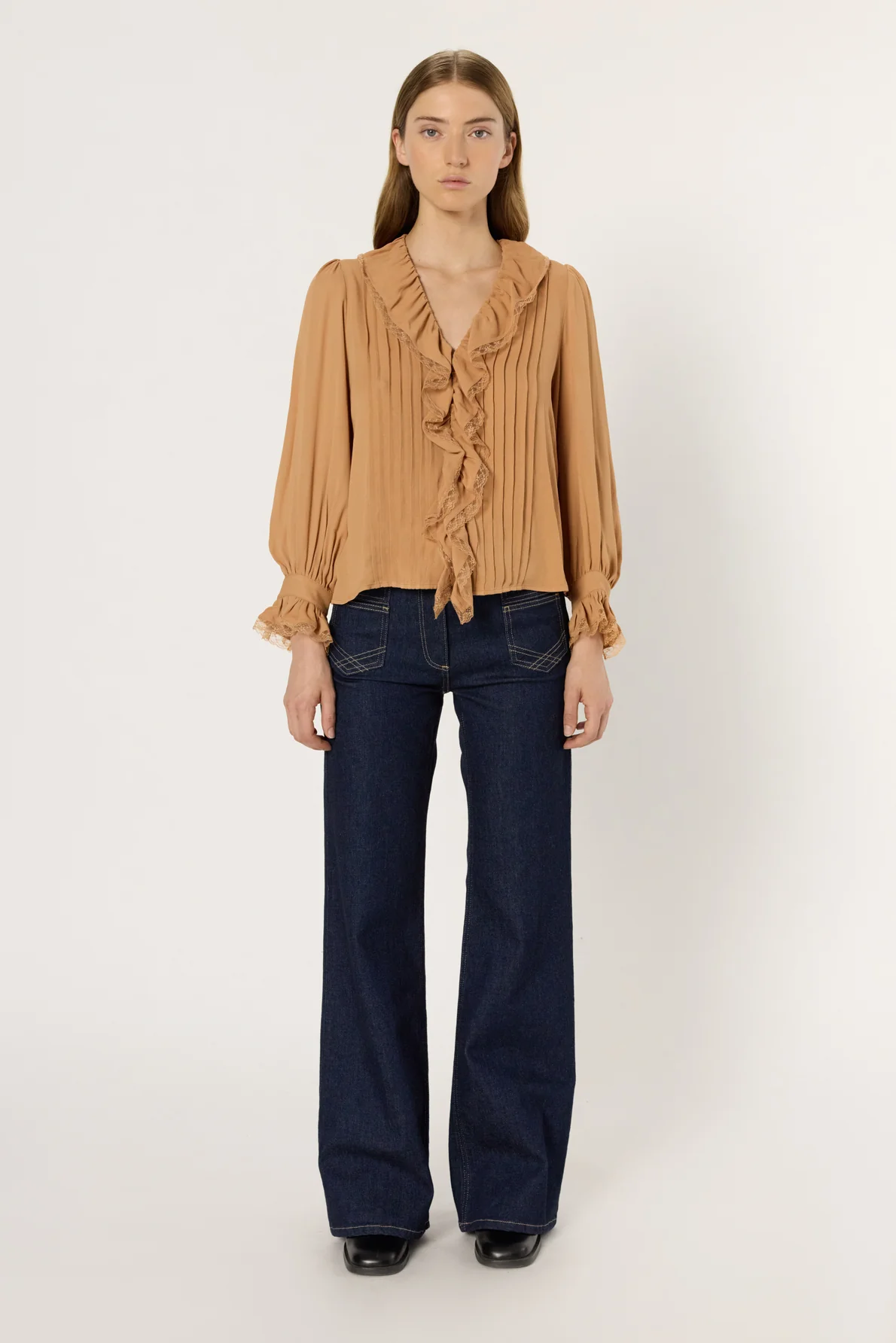 Blouse Dcc66c332 Apricot - Image 3