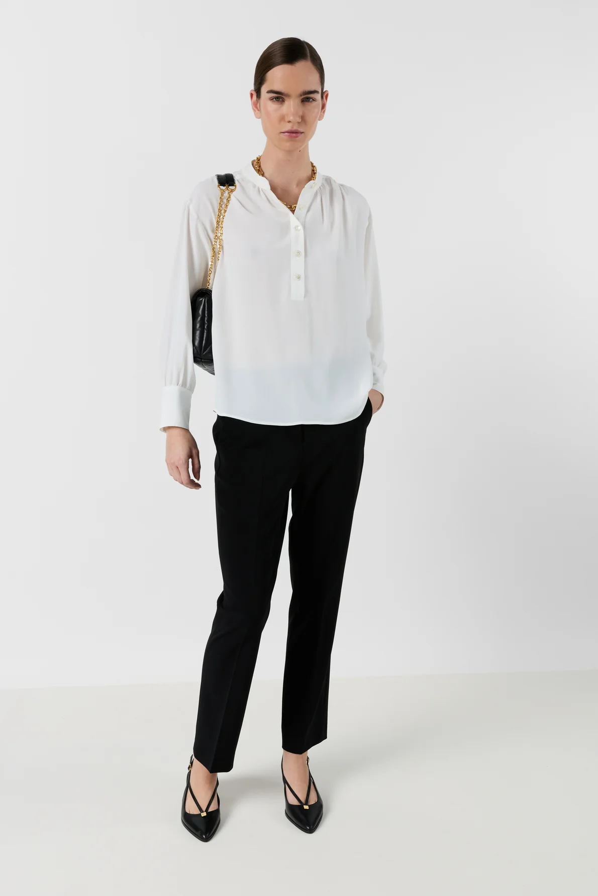 Blouse Ddc20d098 Ecru - Image 7