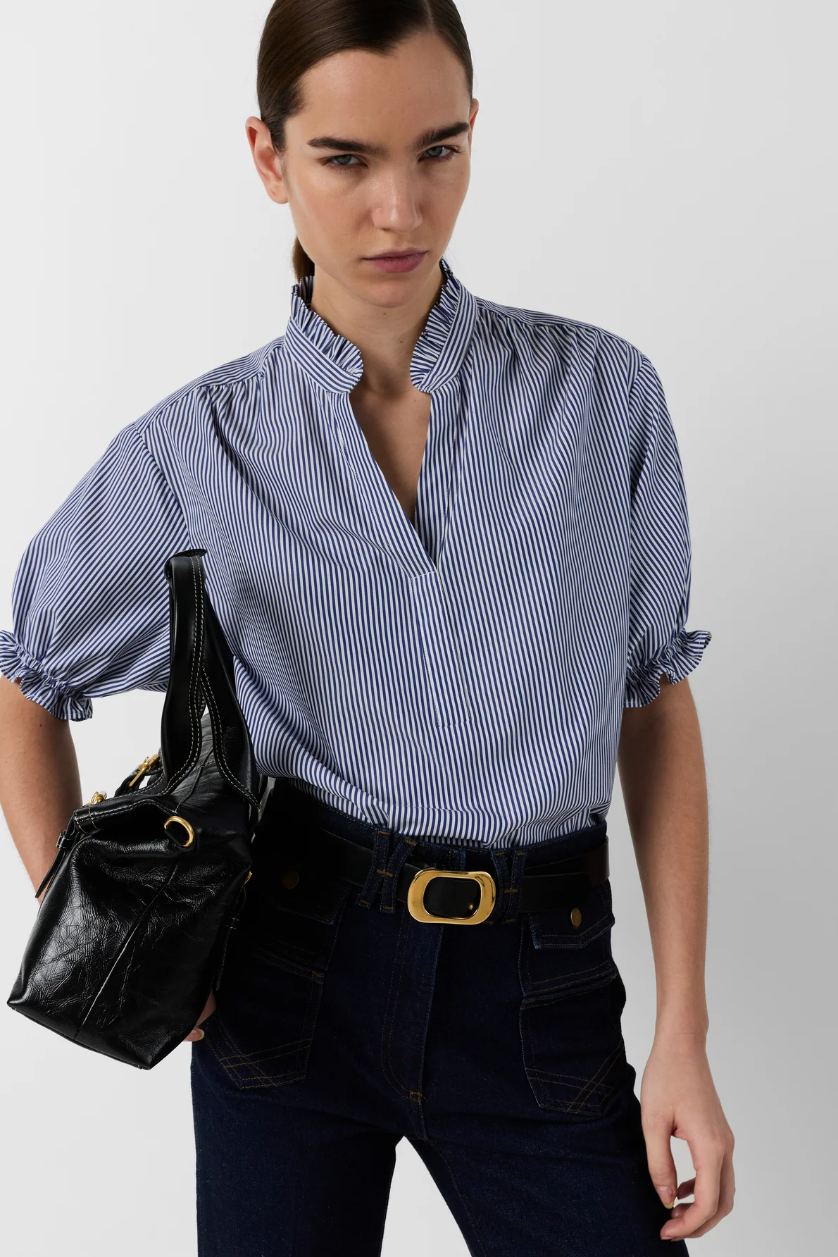 Blouse Ddc27d101 Blue - Image 5