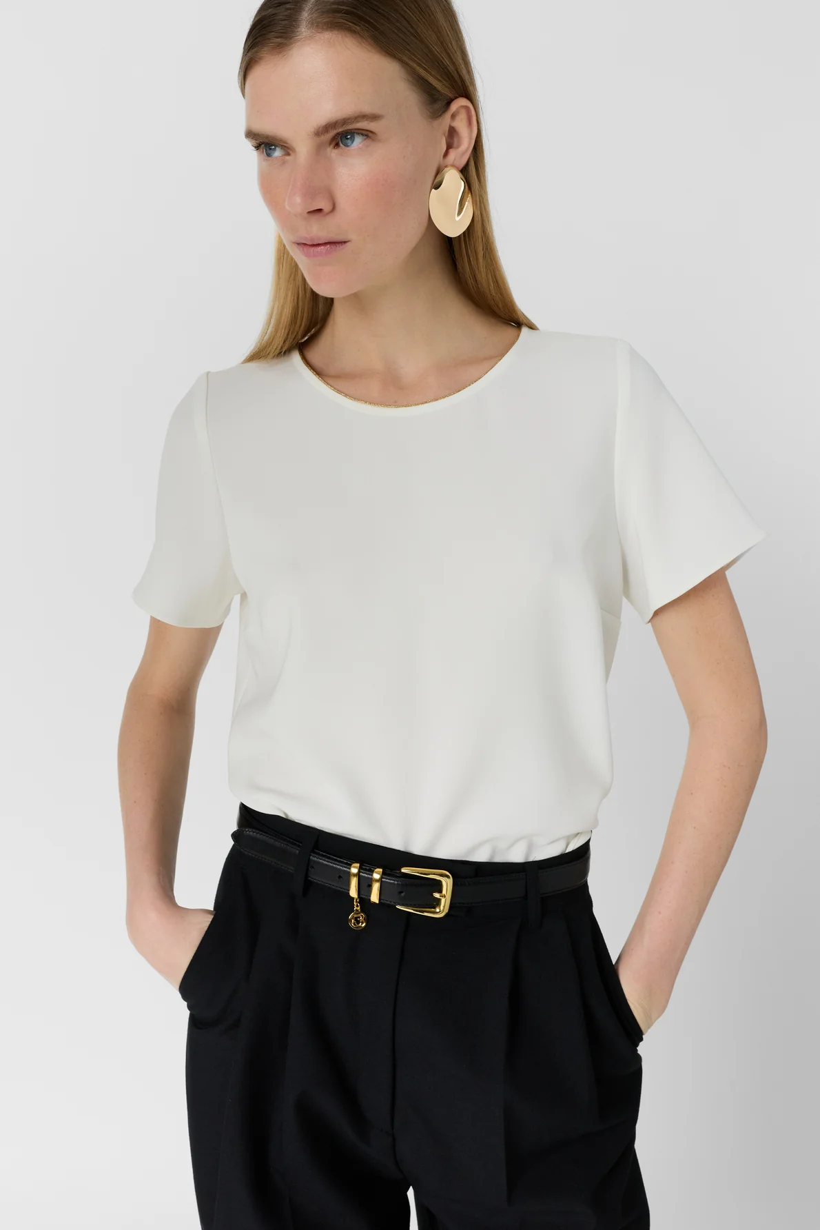 Blouse Ddc56d044 Ecru - Image 2