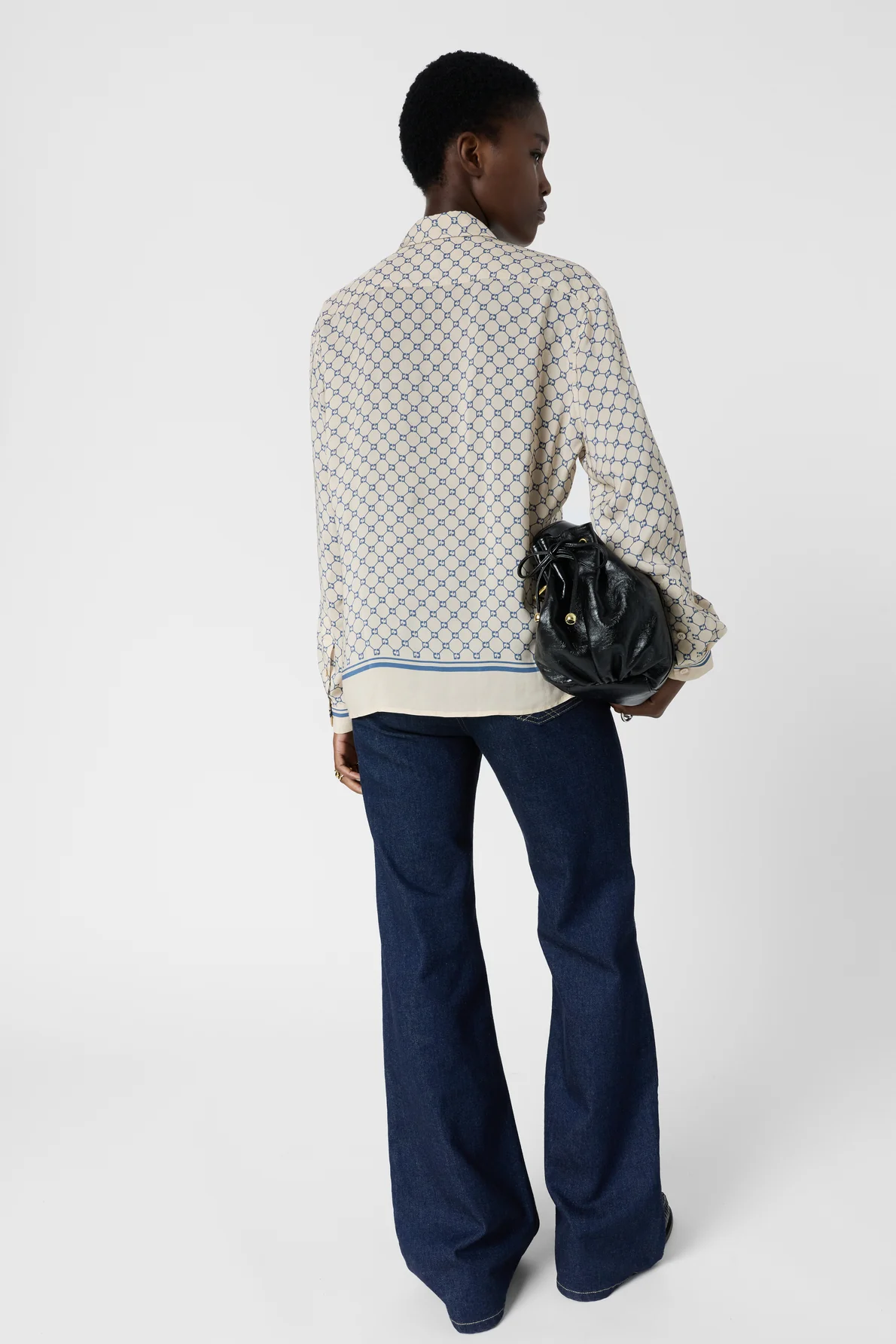 Blouse Ddc76d335 Blue - Image 4