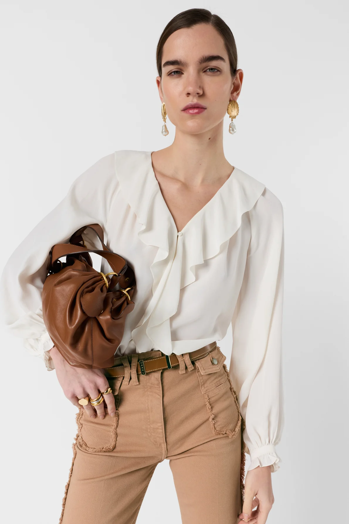 Blouse Ddc80d350 Ecru - Image 2