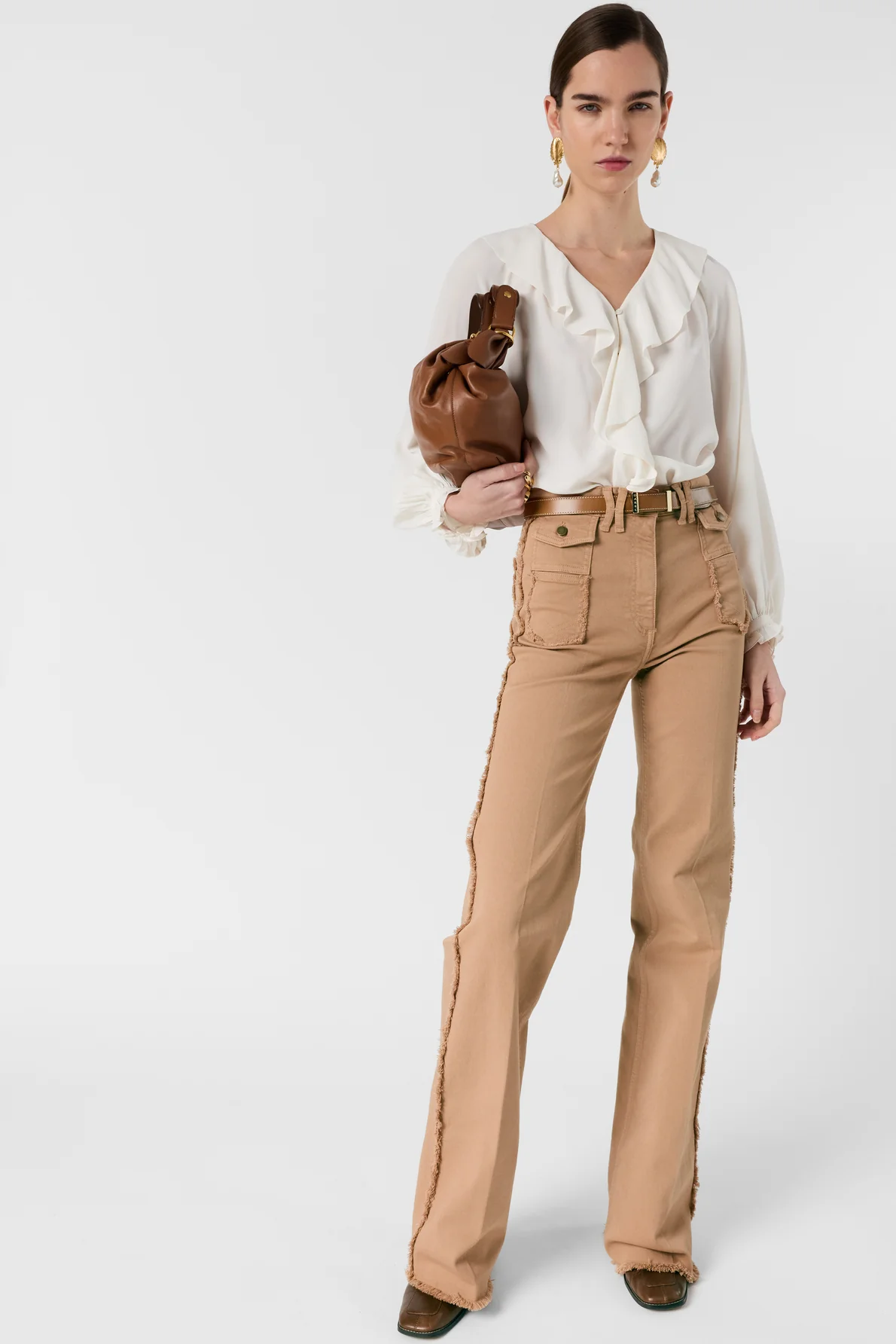 Blouse Ddc80d350 Ecru - Image 3