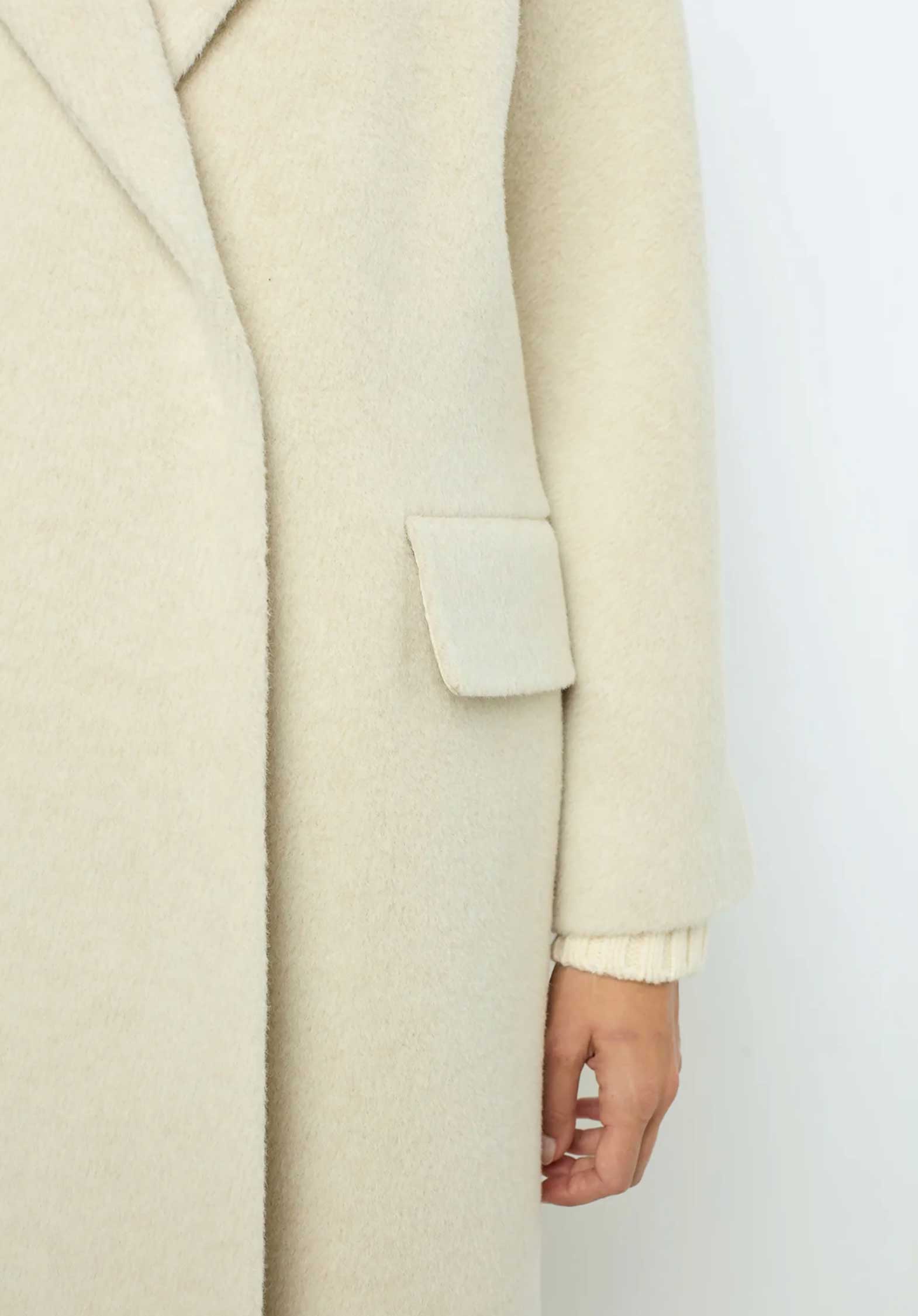 Coat Dam66a039 Ecru - Image 2